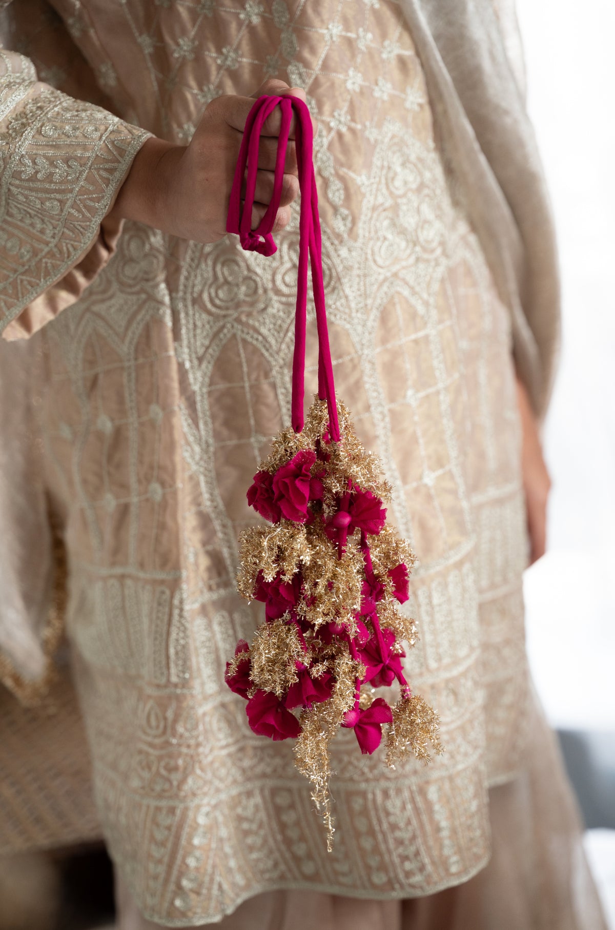 Zariya Pink Punjabi Parandi