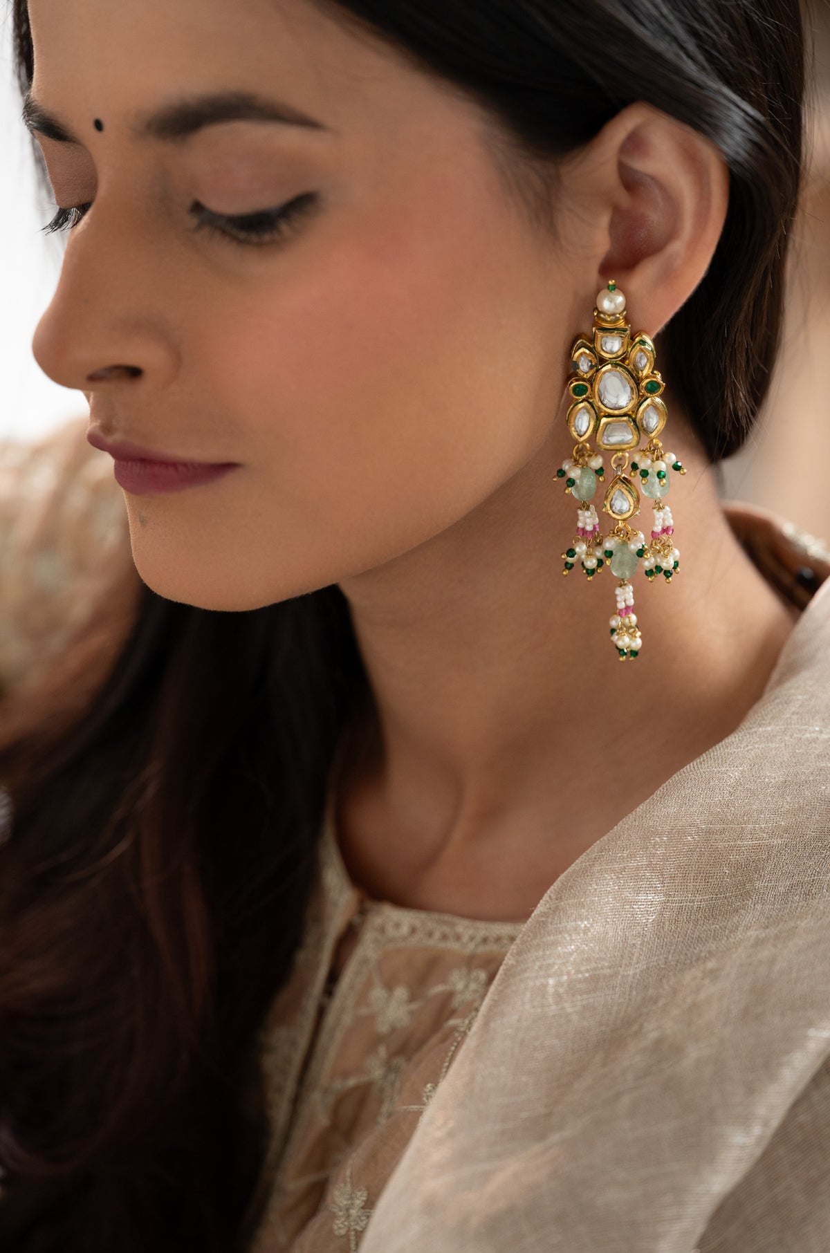 Parineeti Kundan Earrings