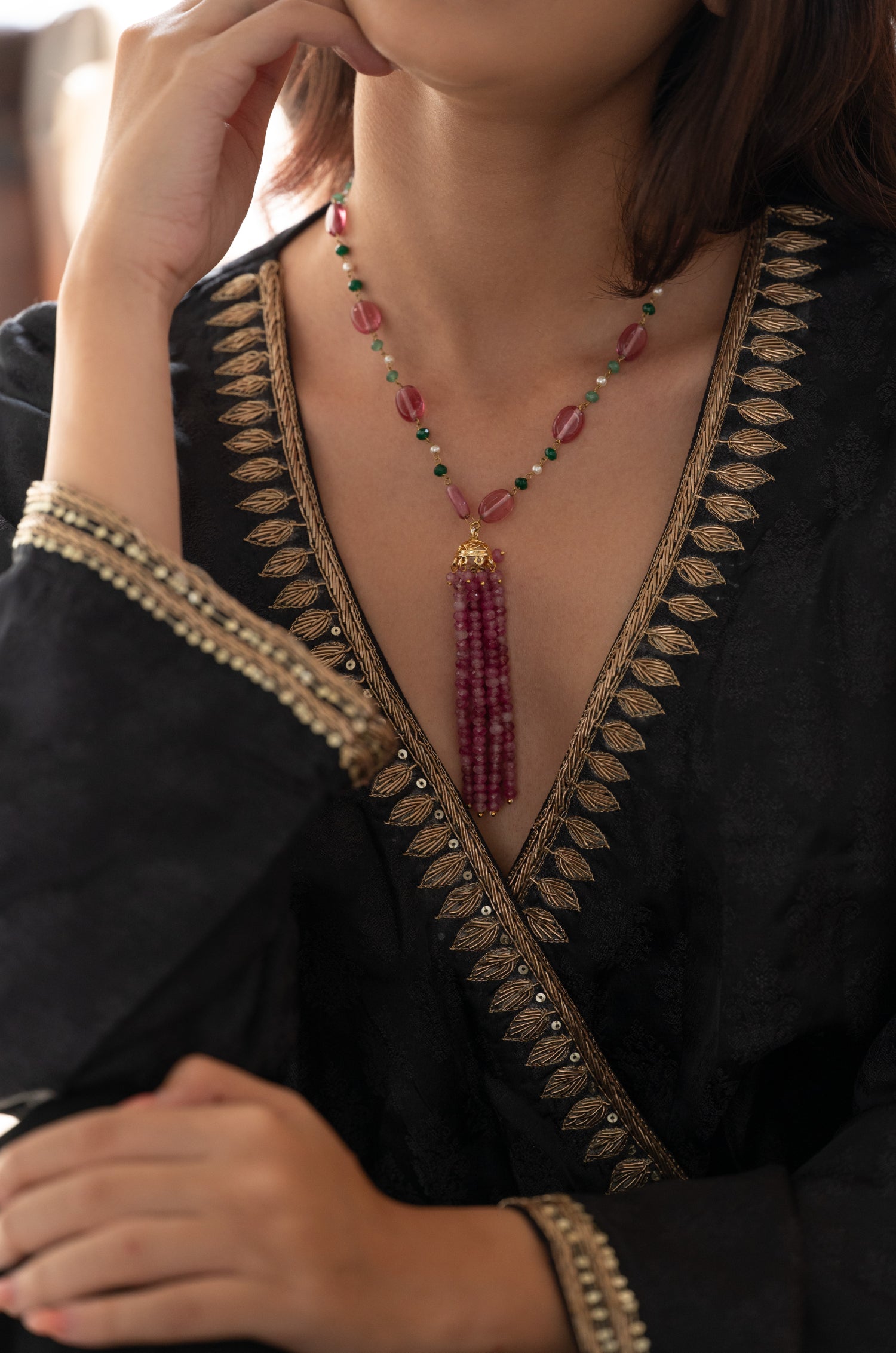 Yuti Pink Necklace