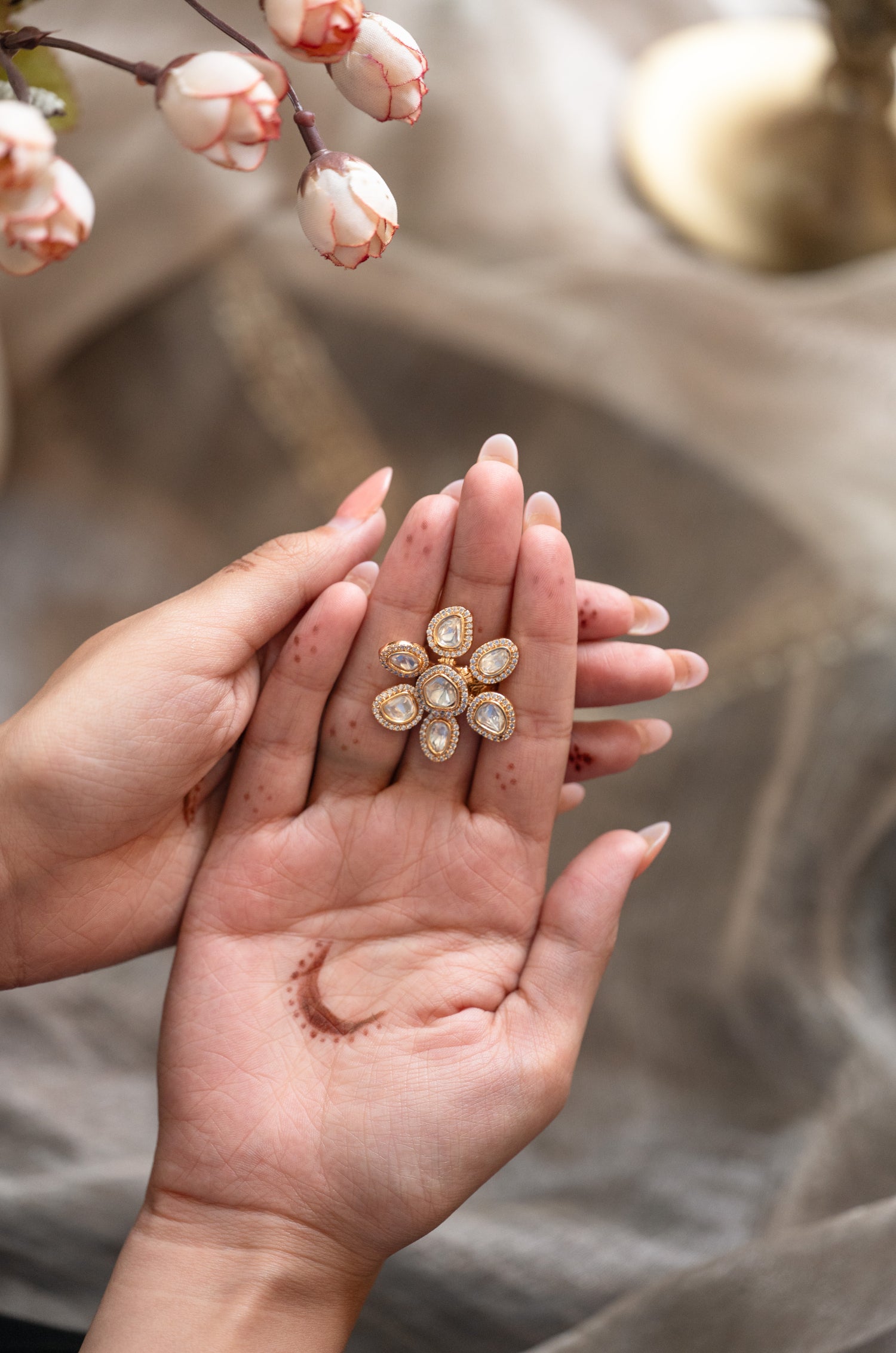 Anvi Polki Ring