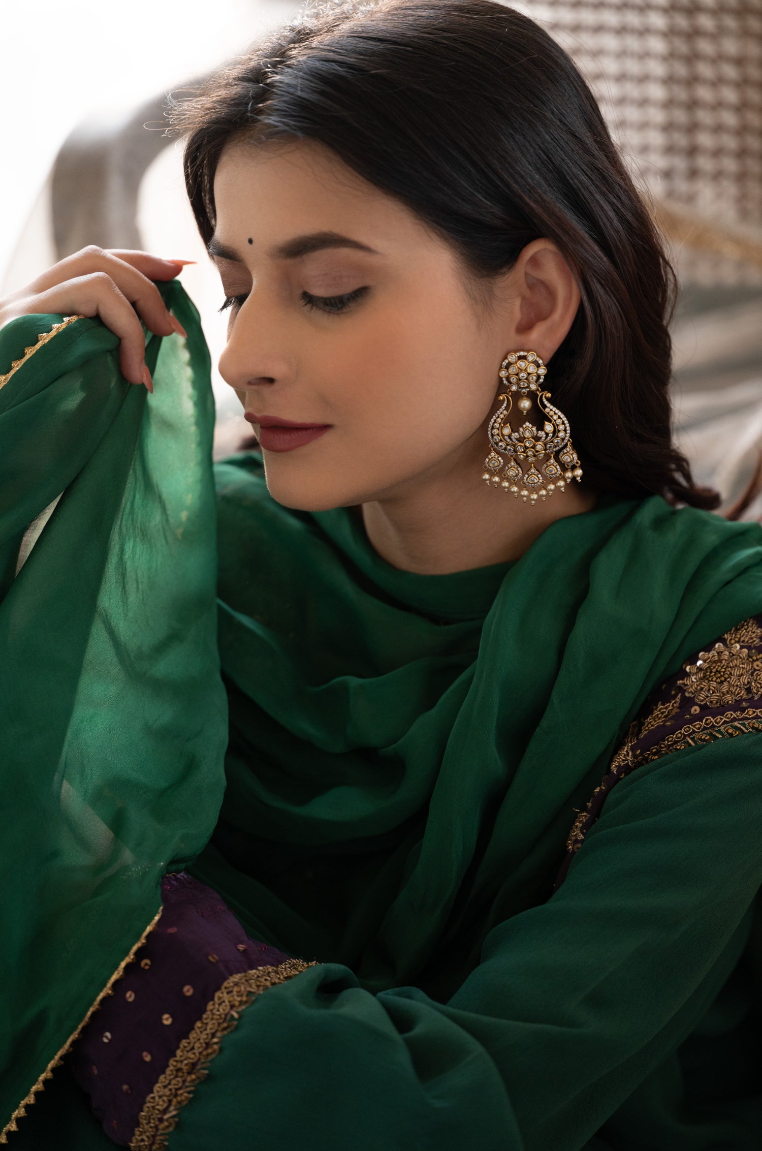 Garvi Polki Earrings