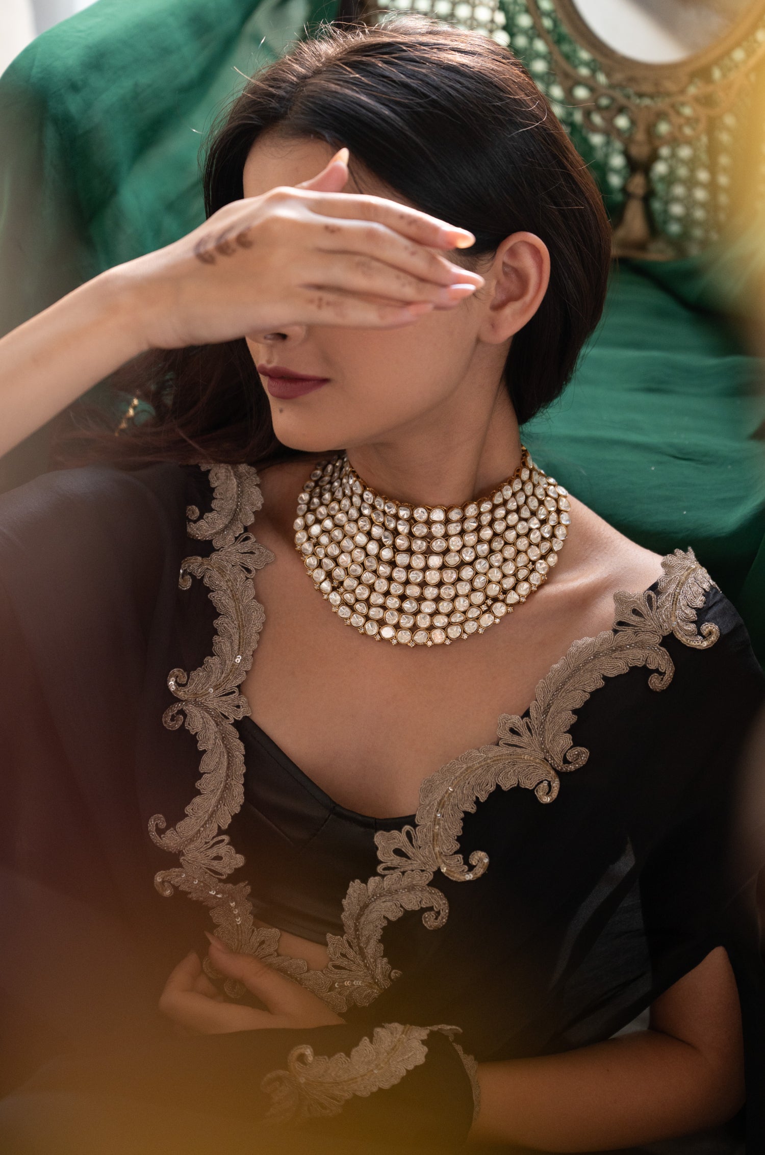 Bella Polki Necklace Set