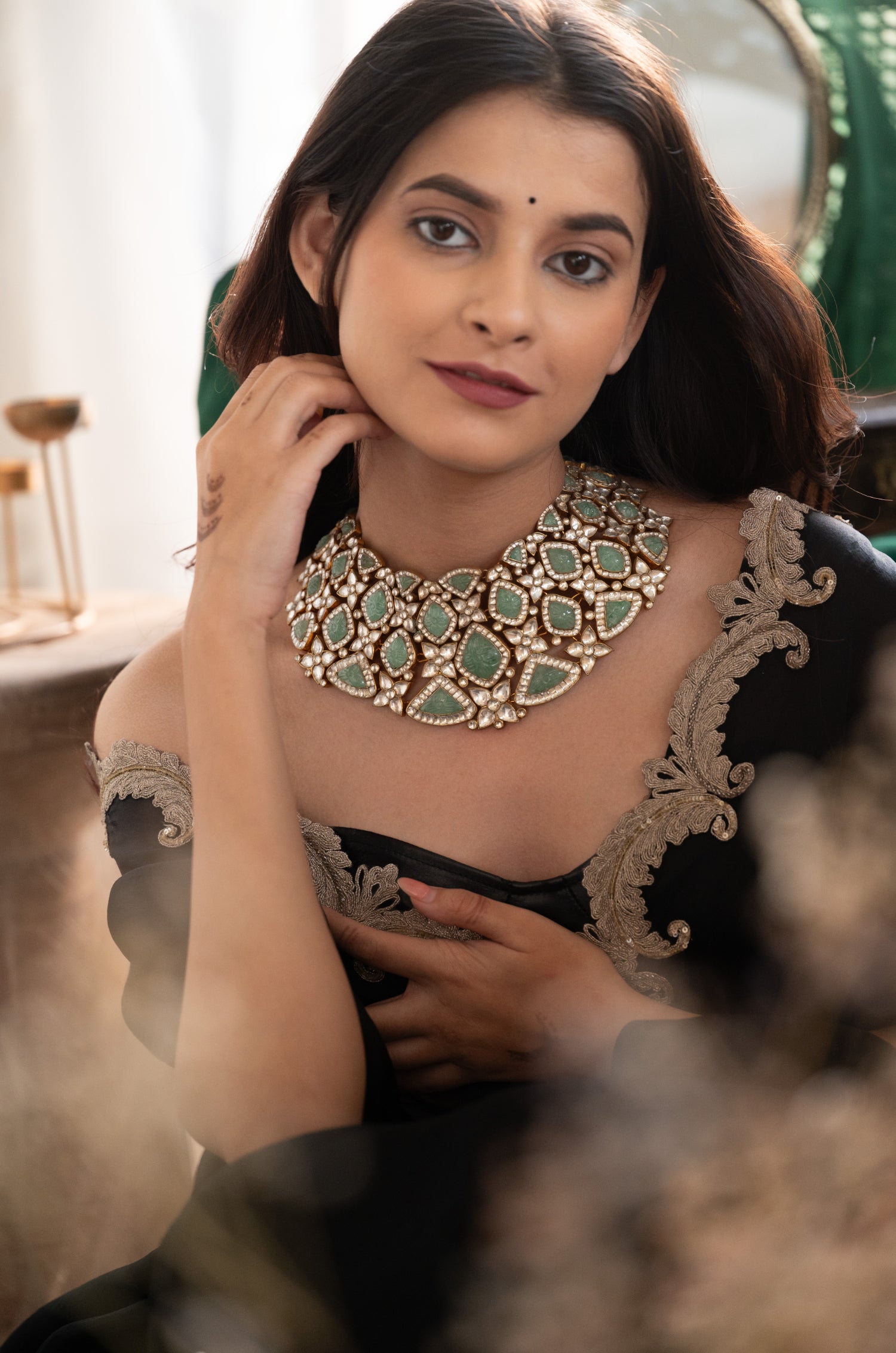 Antra Kundan Necklace Set