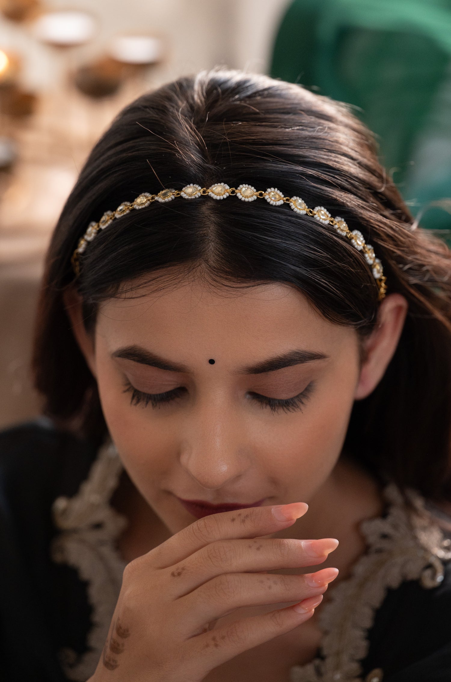 Saheera Kundan Headband