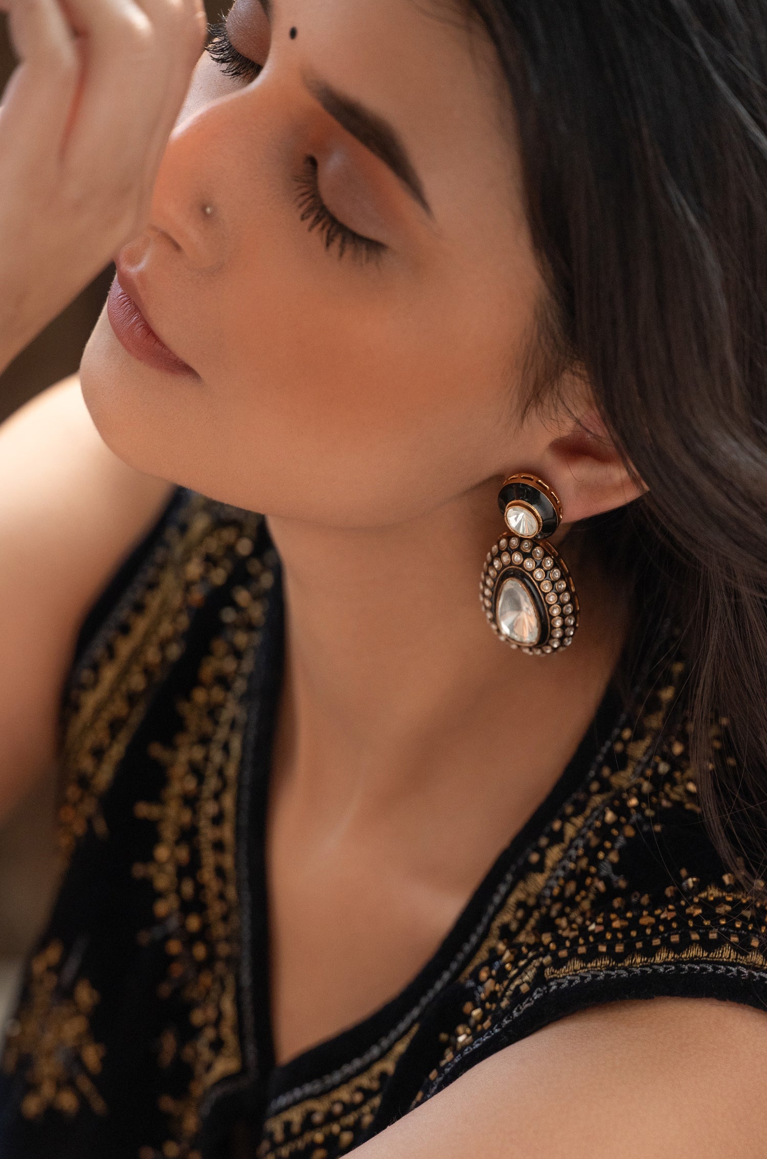 Jahanvi Polki Earrings