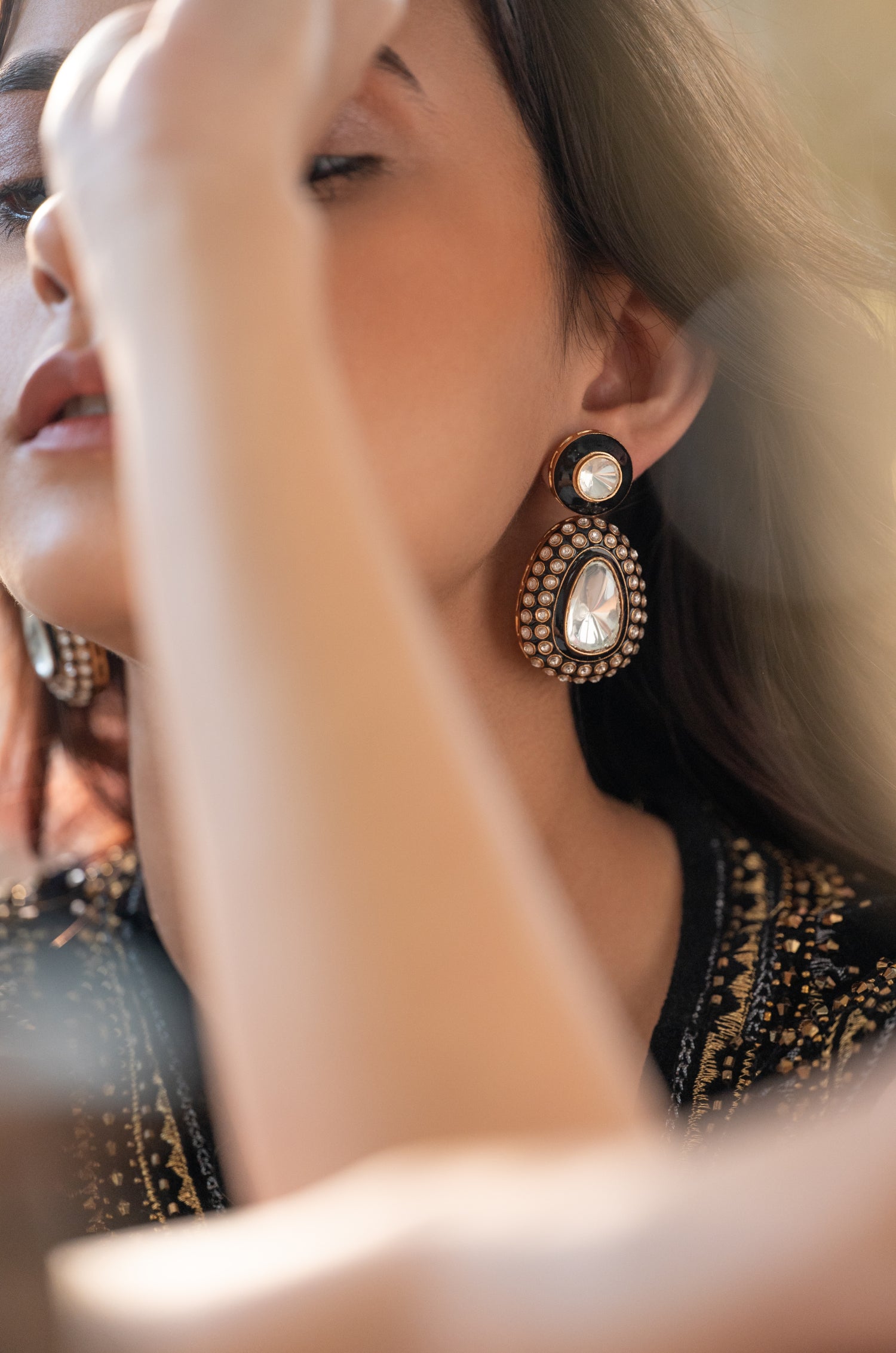 Jahanvi Polki Earrings
