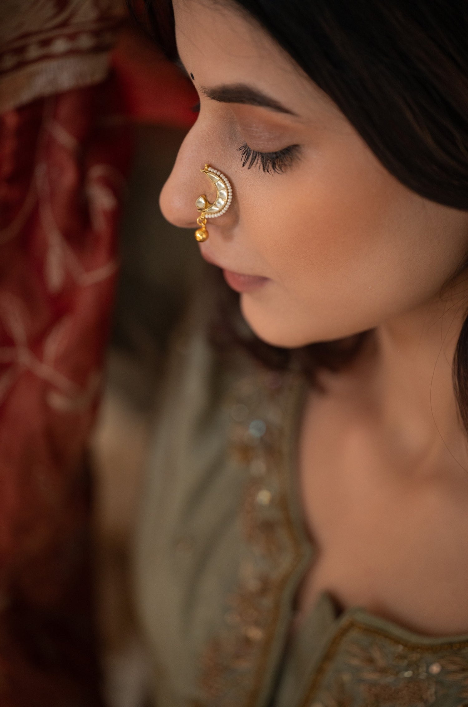 Ridhi Kundan Nosepin