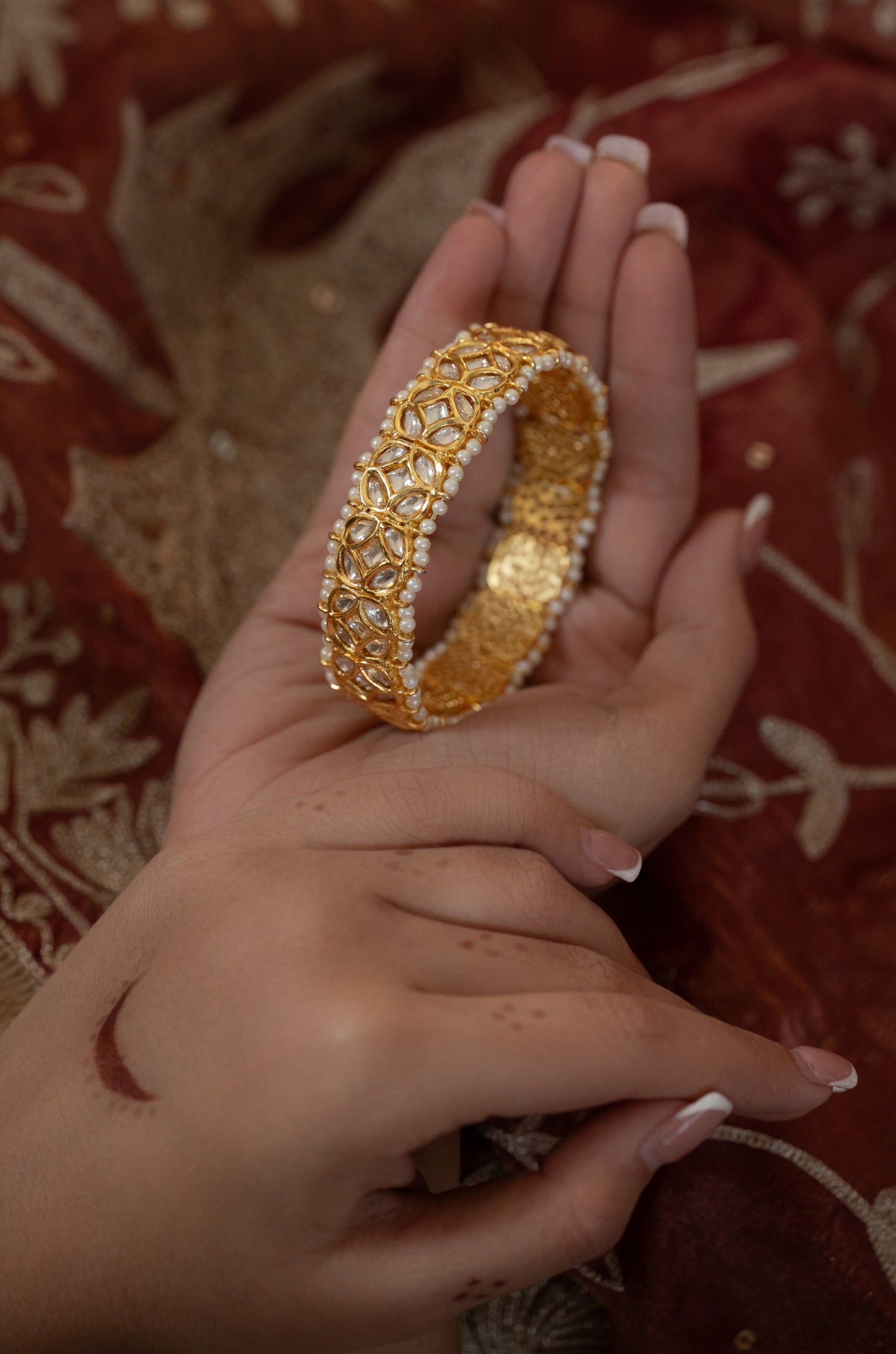 Rabia Kundan Bangle