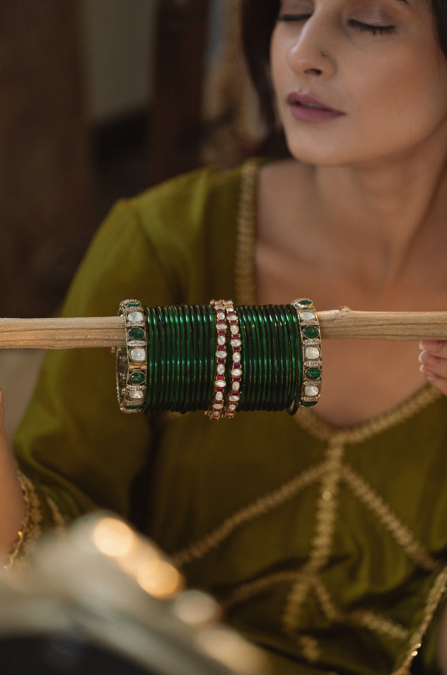 Sagrika Polki Bangles