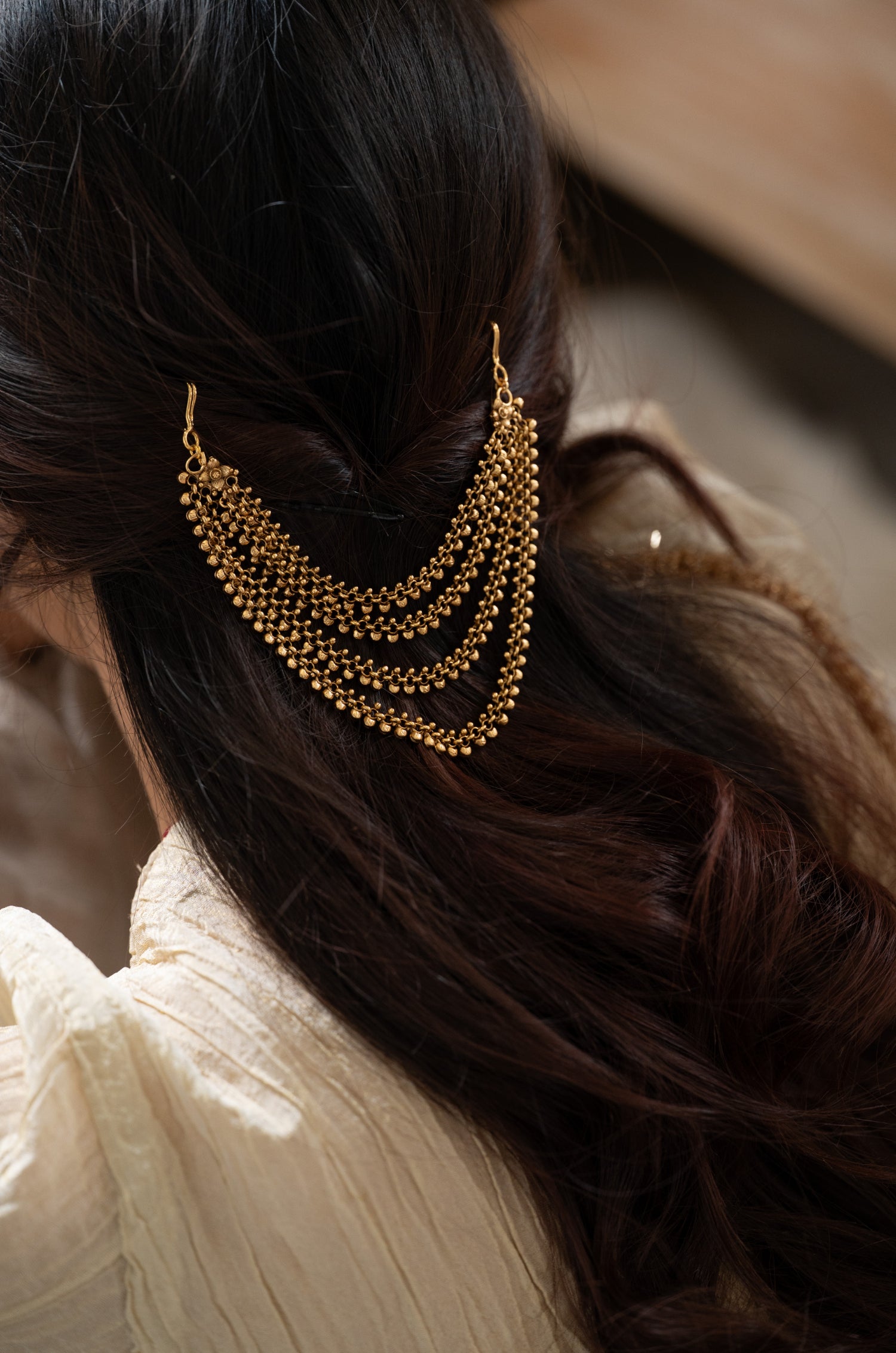 Janki Temple Braid Pin