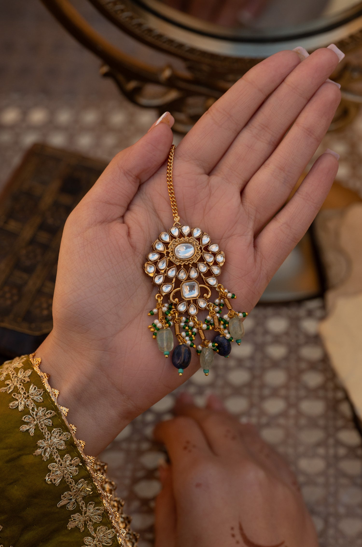 Kavisha Polki Maangtikka