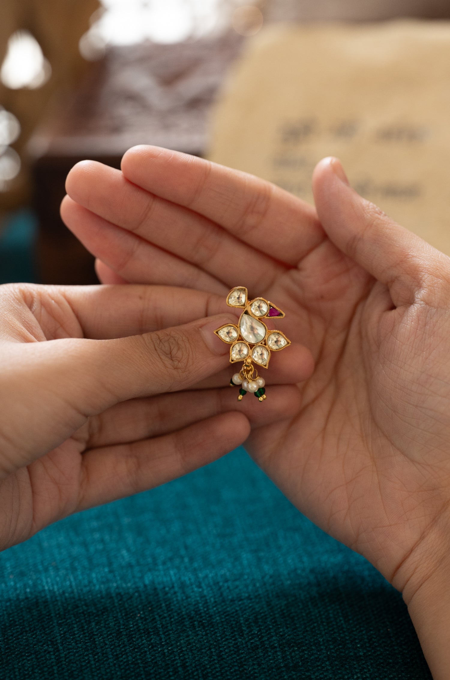 Rashi Kundan Nosepin