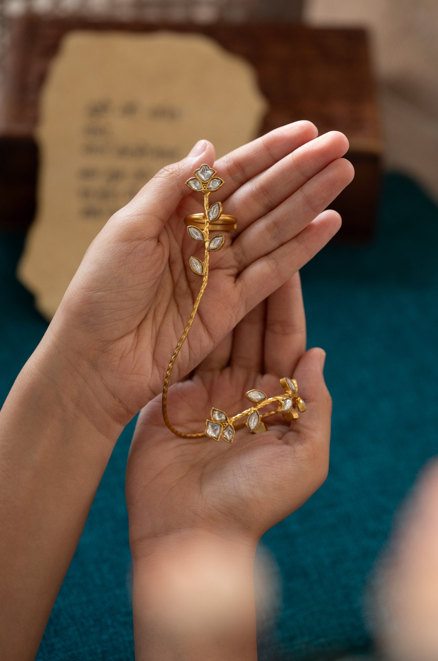 Jenny Kundan Statement Handcuff