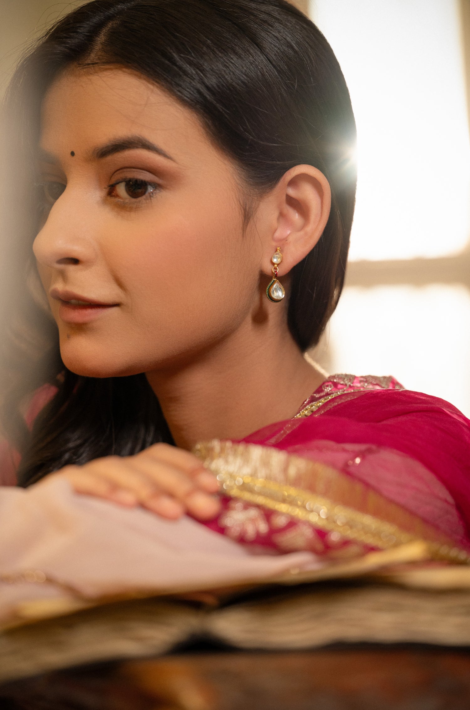 Avni Kundan Earrings