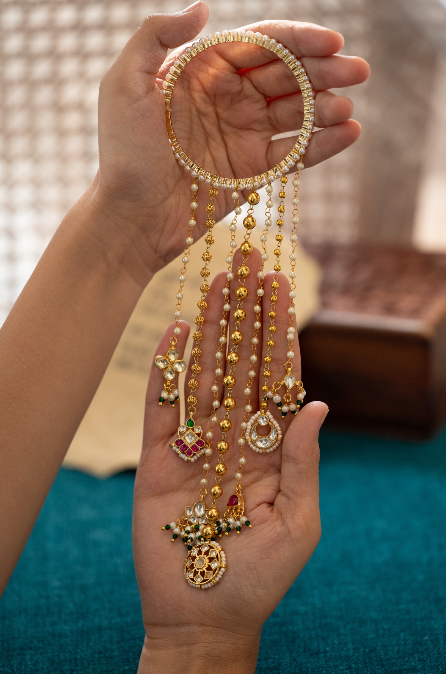 Meher Kundan Kalira Bangle