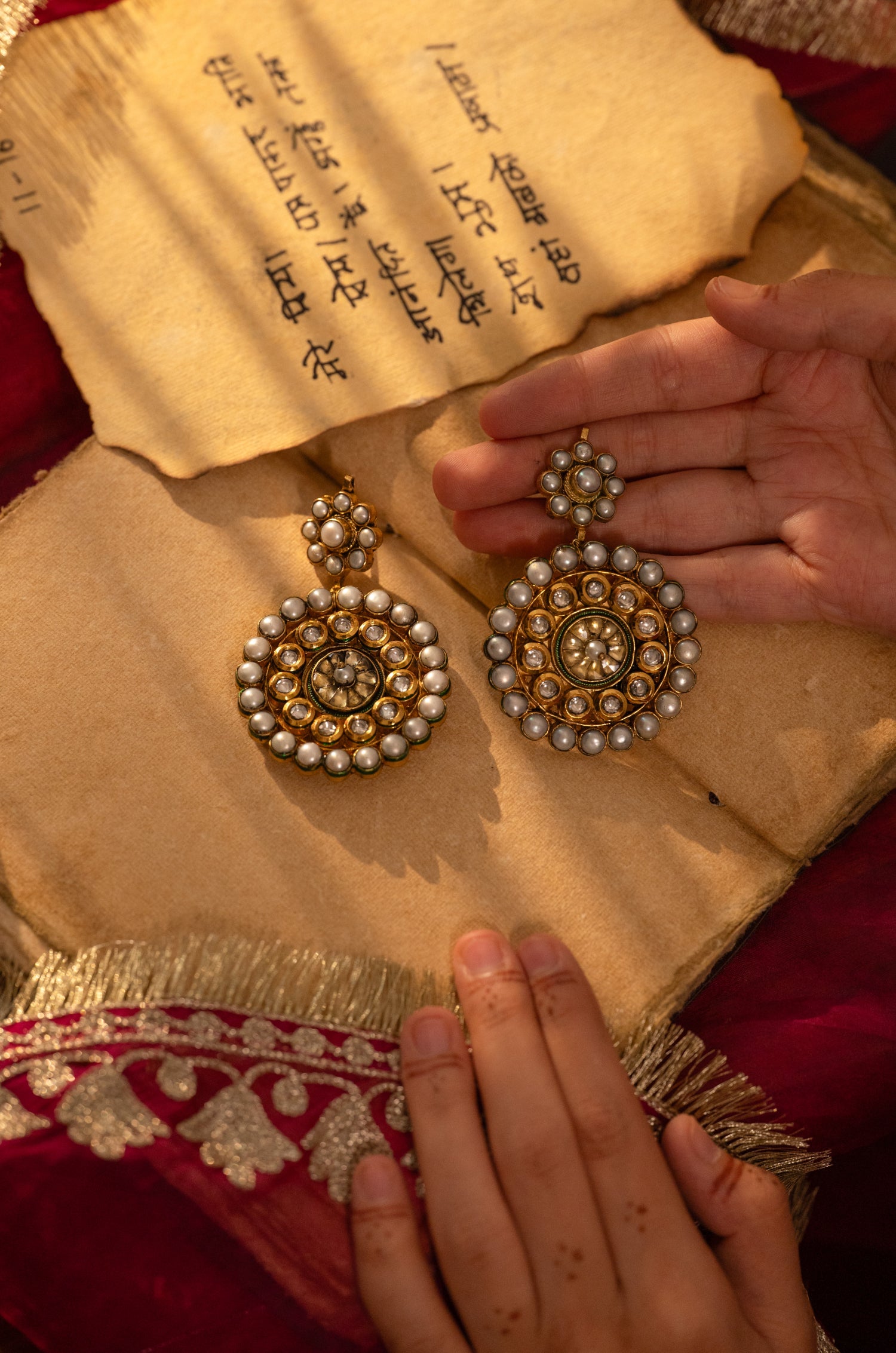 Gurleen Kundan Earrings