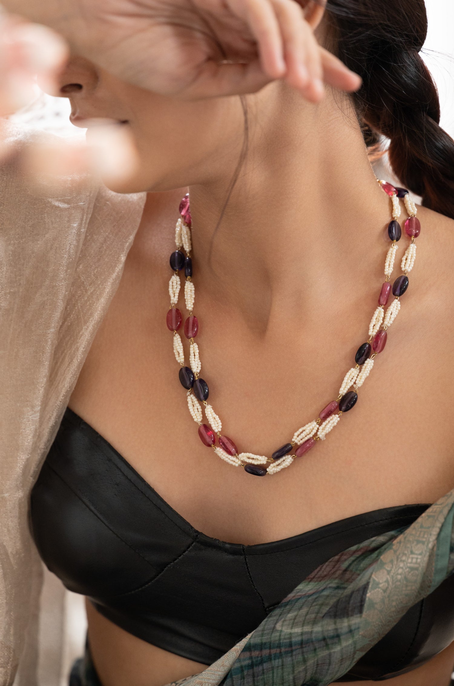Gulnaar Pearl Strand Necklace