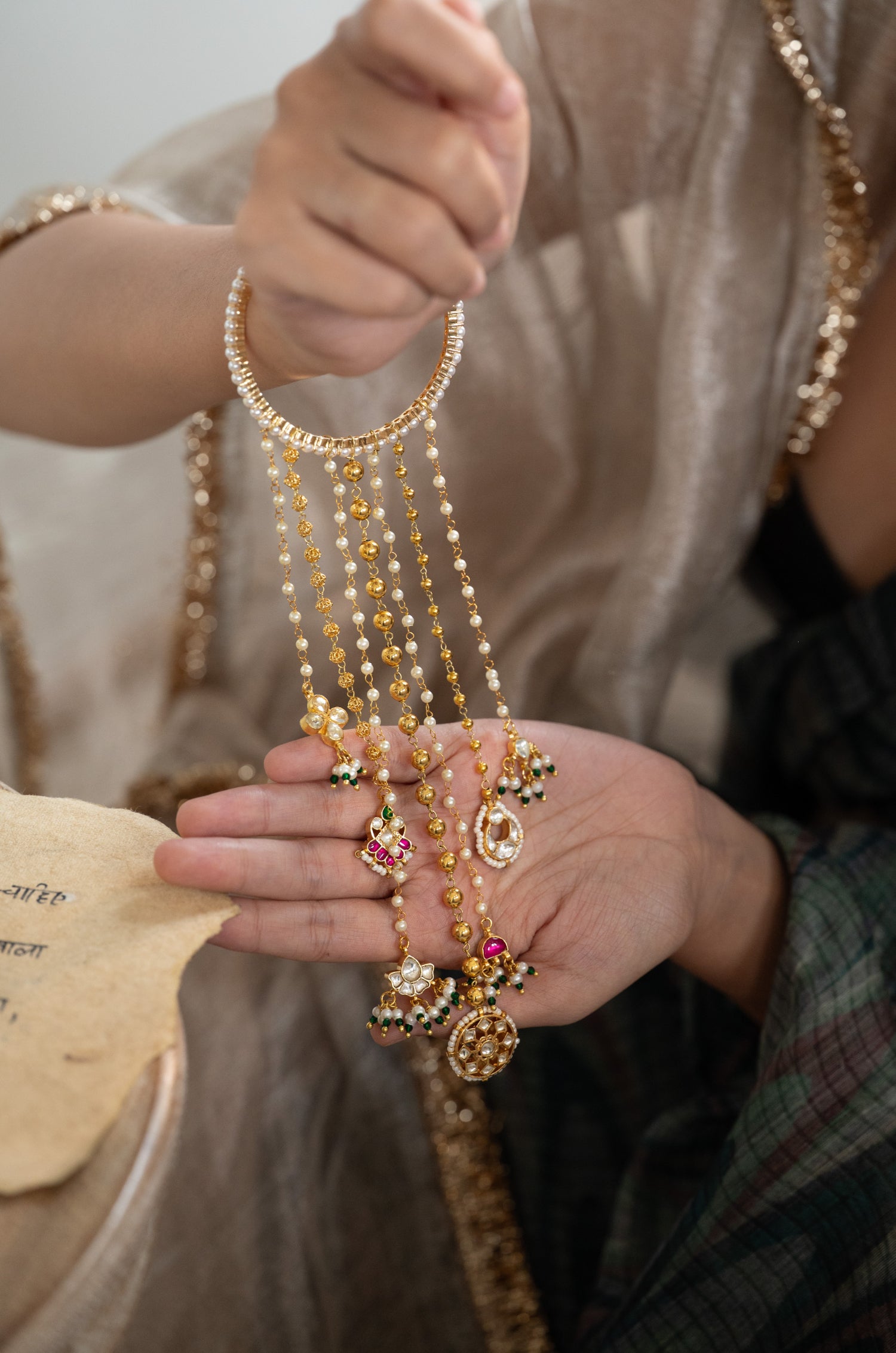 Meher Kundan Kalira Bangle