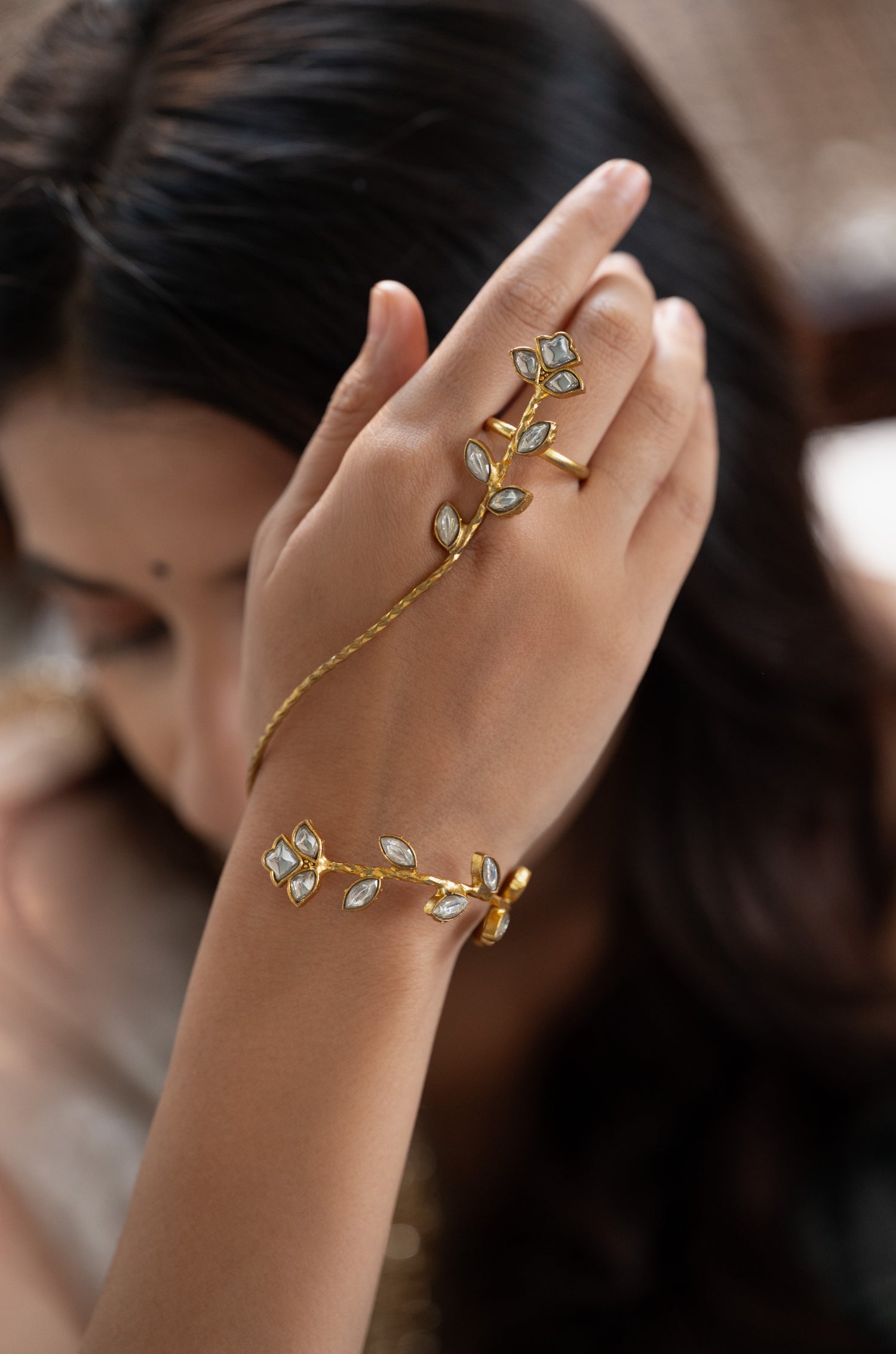 Jenny Kundan Statement Handcuff