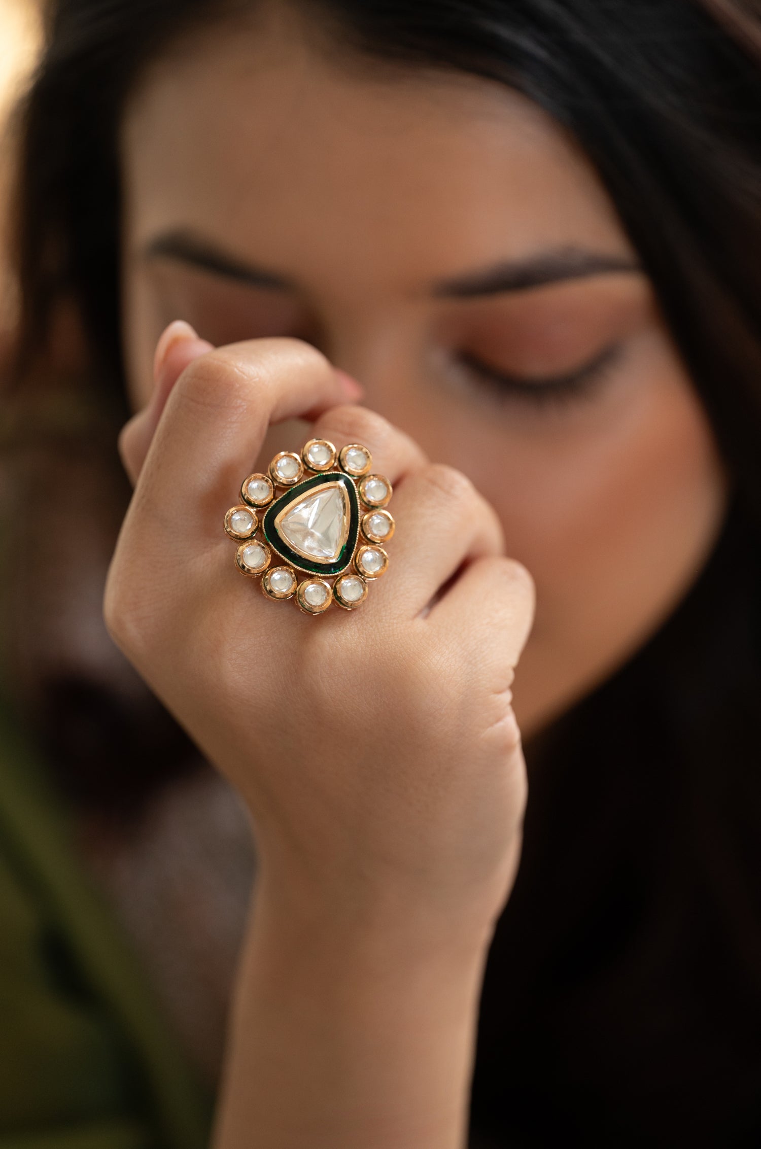 Trina Polki Ring