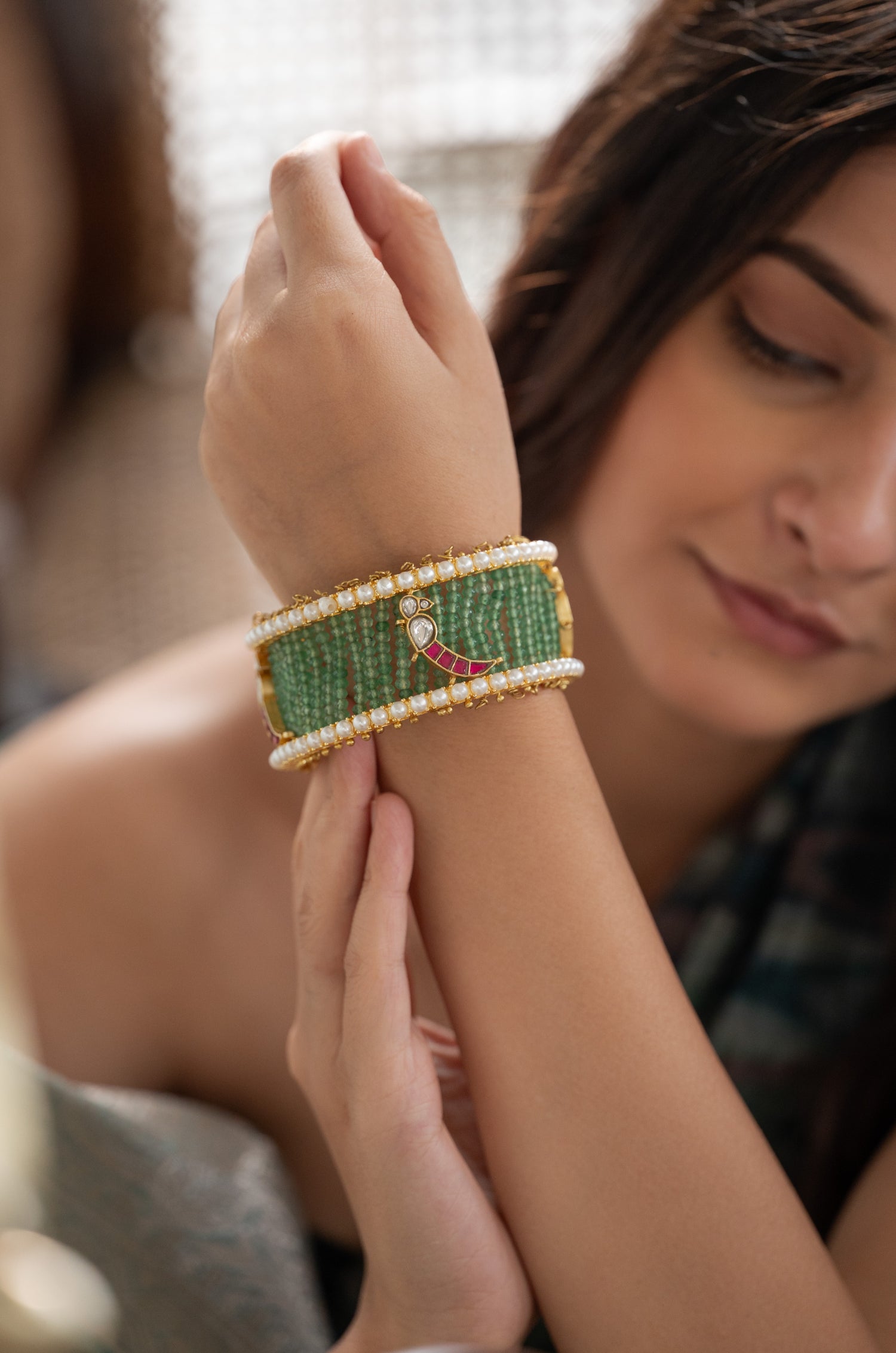 Mayura Green Bracelet