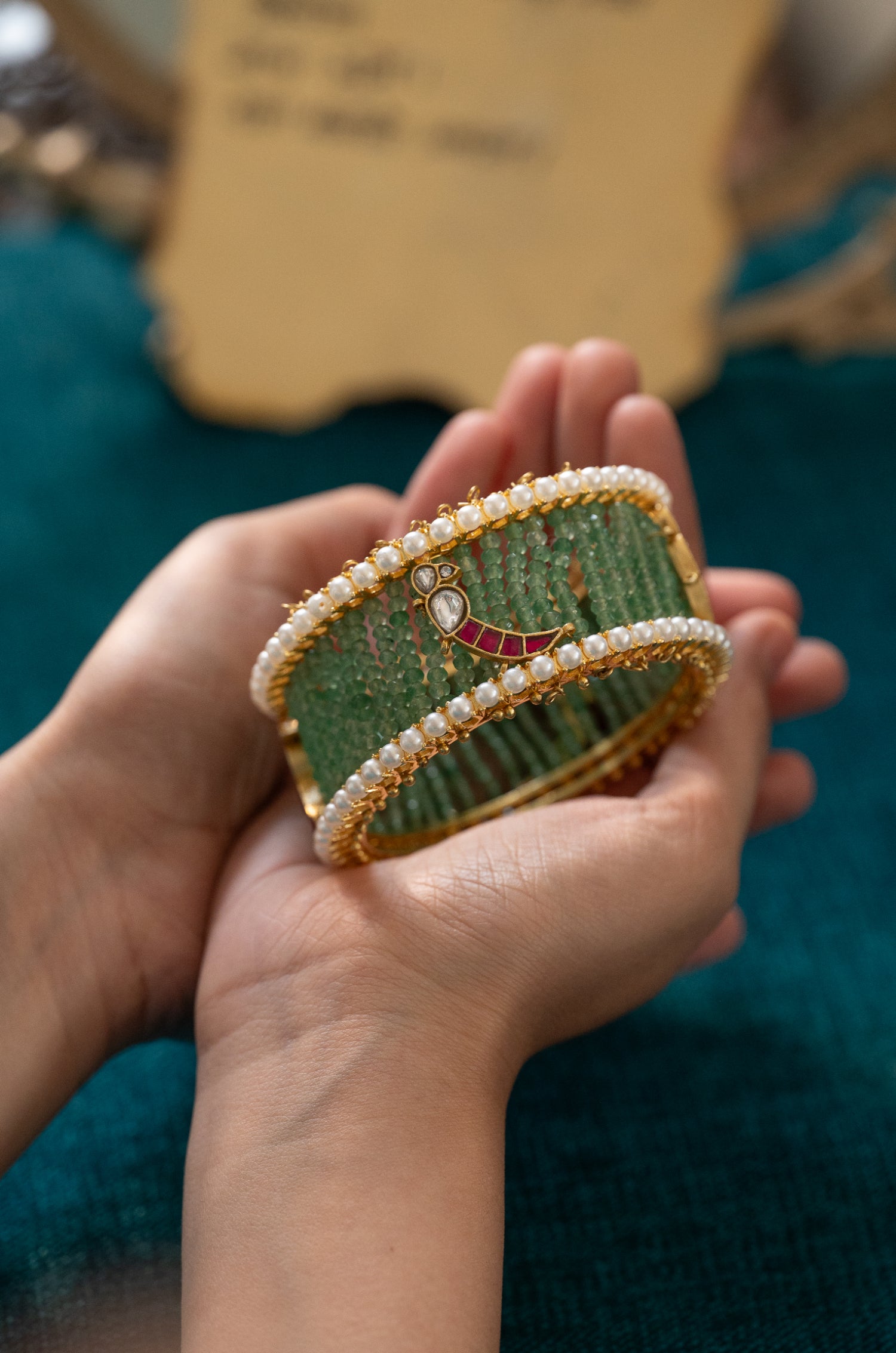 Mayura Green Bracelet
