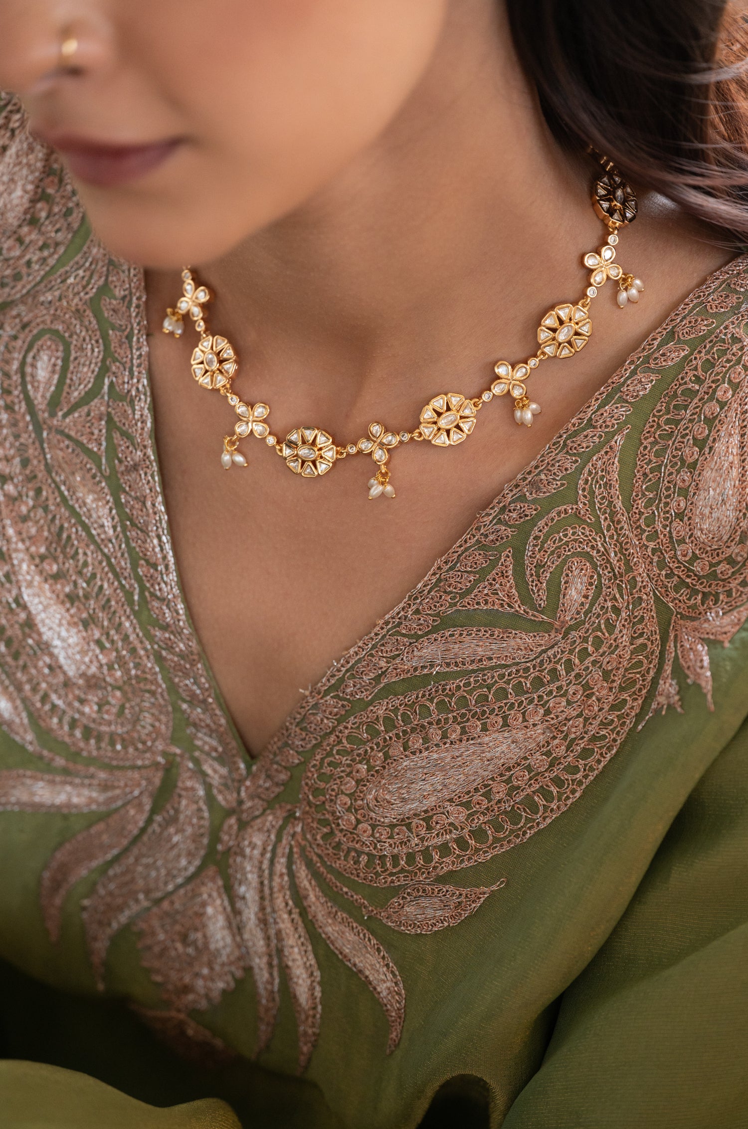Aryana Polki Necklace