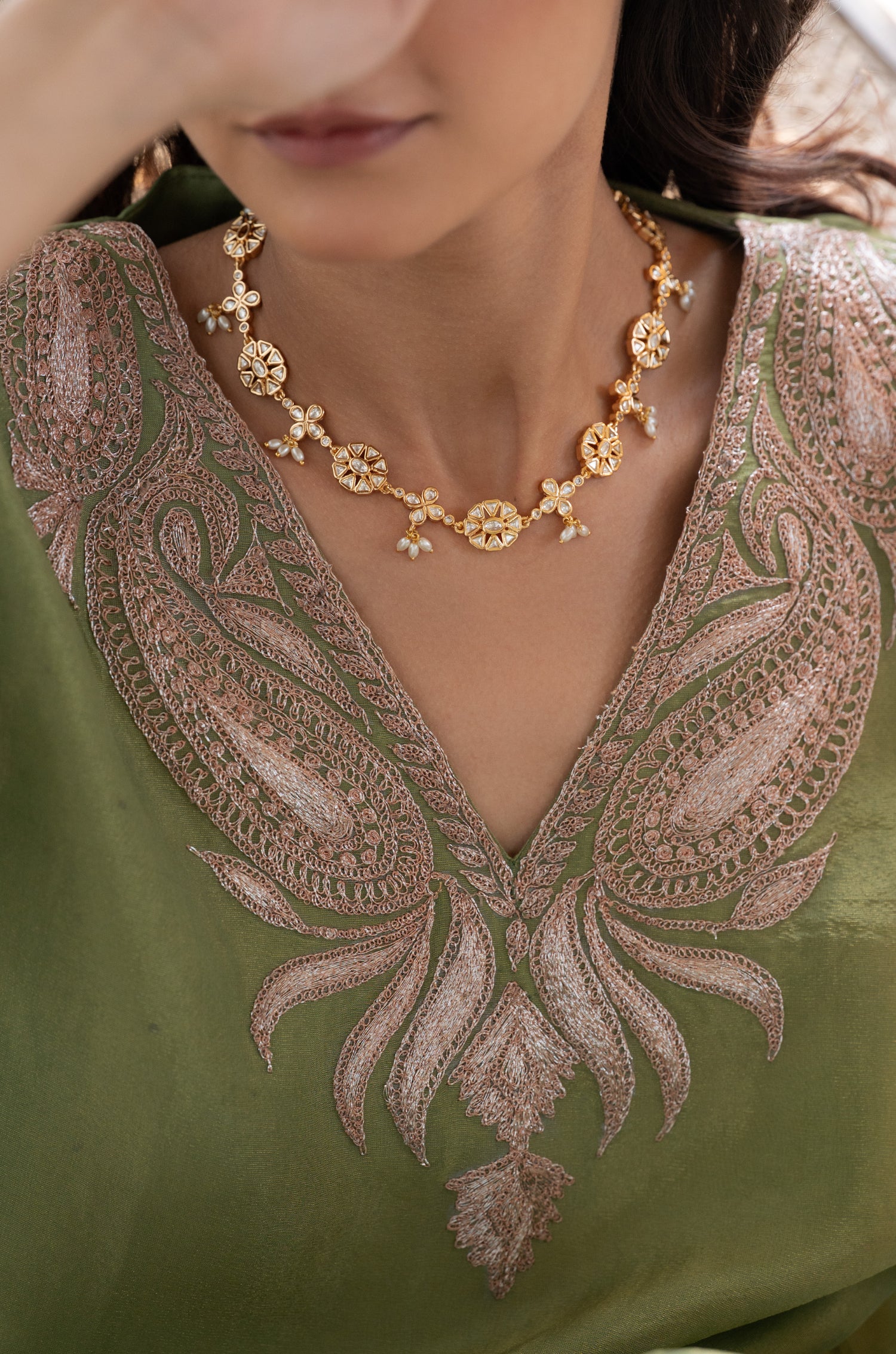 Aryana Polki Necklace