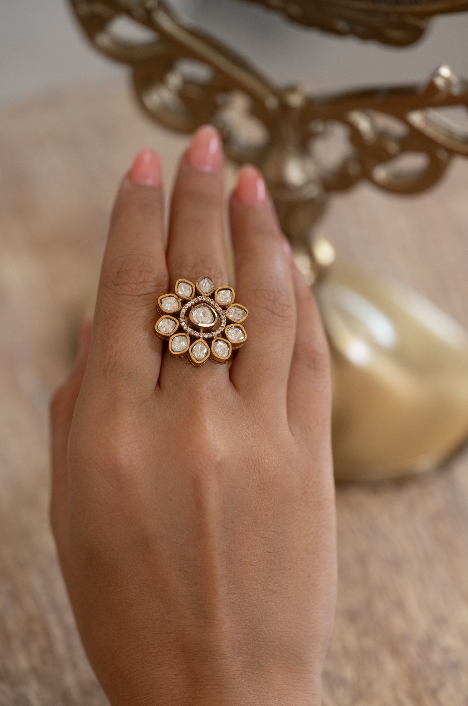 Isla Polki Ring