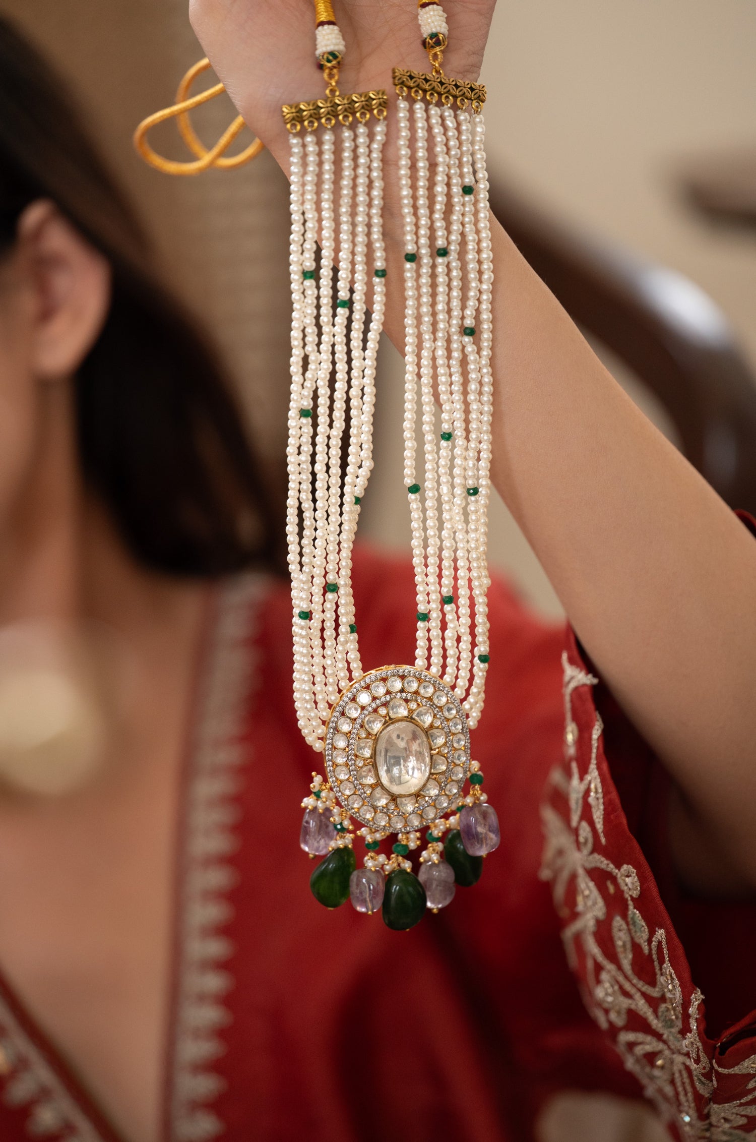 Tarima Polki Necklace