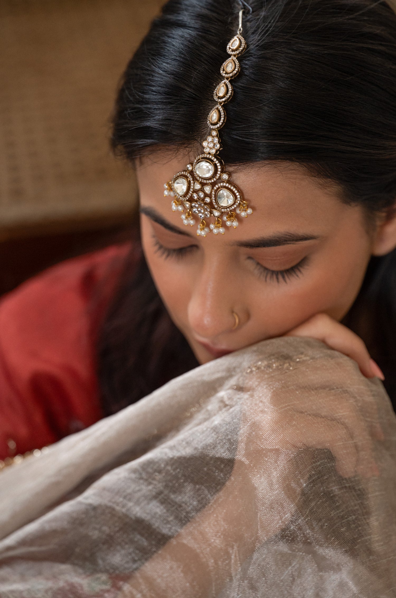 Rohini Polki Maangtikka