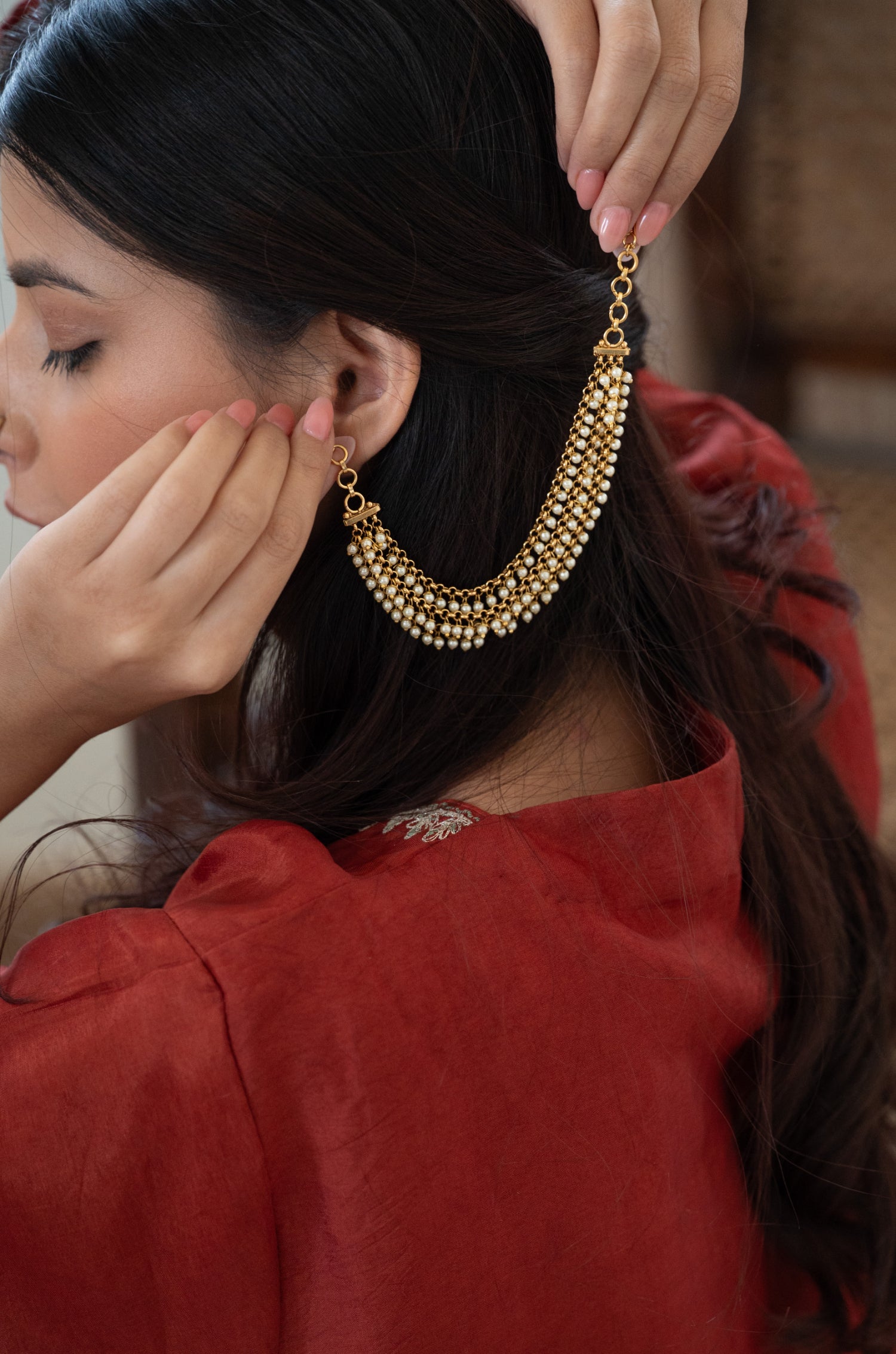 Ishaina Pearl Kaan Chain