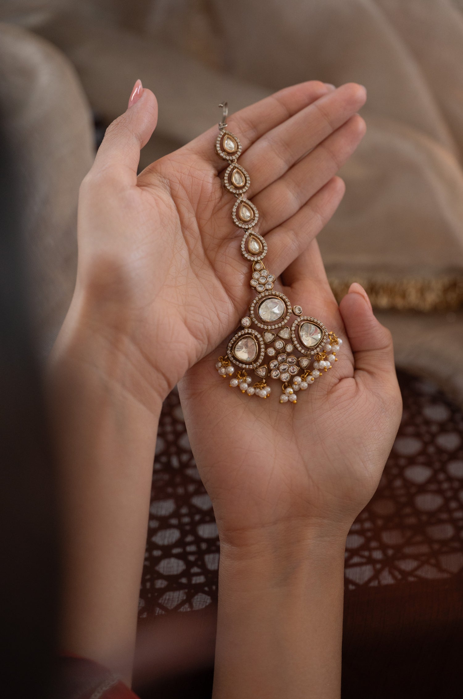 Rohini Polki Maangtikka