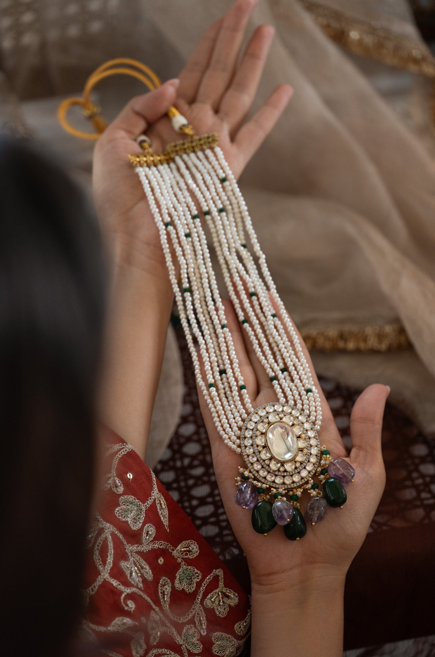Tarima Polki Necklace