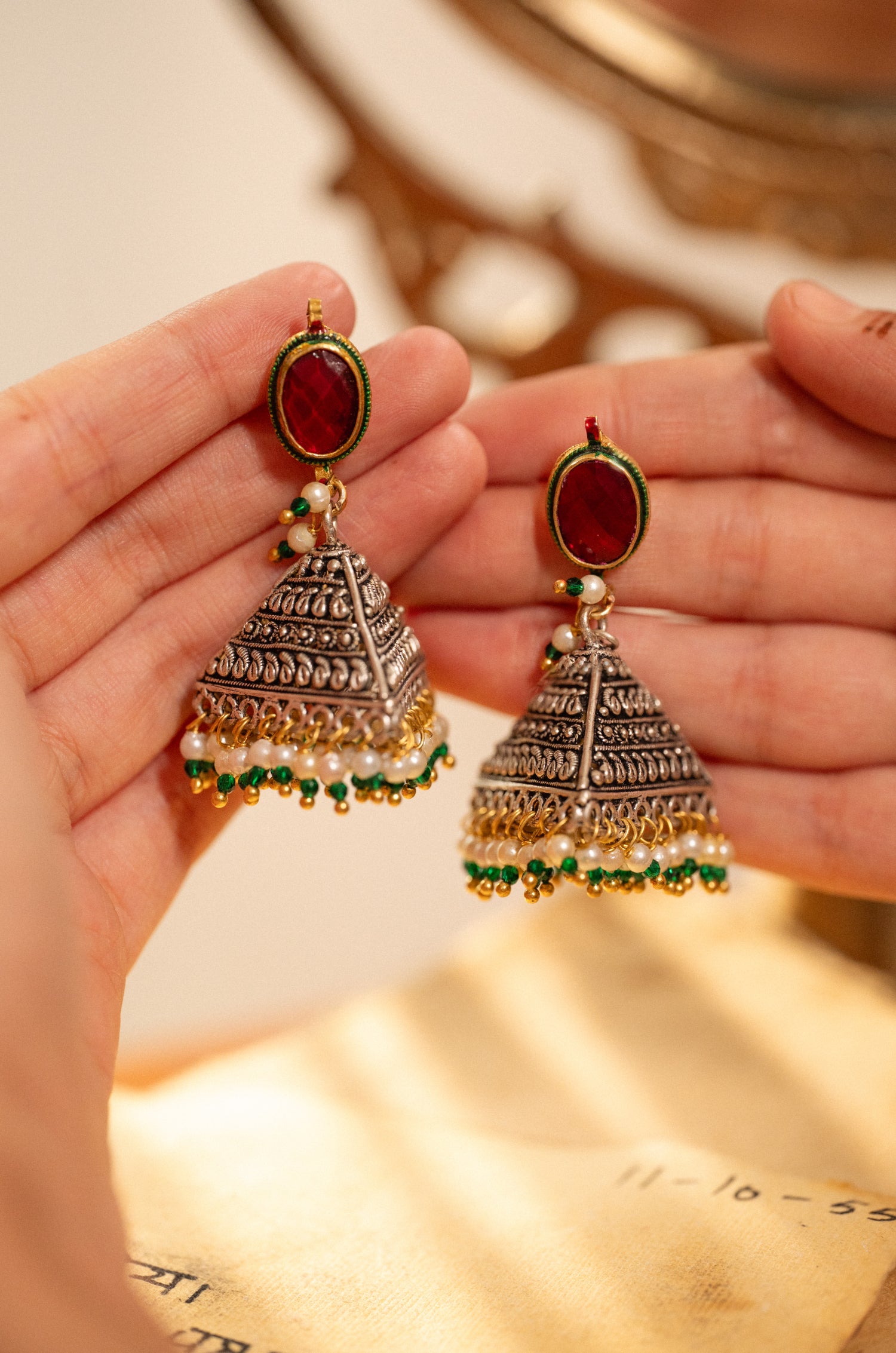 Harinakshi Jhumka Earrings