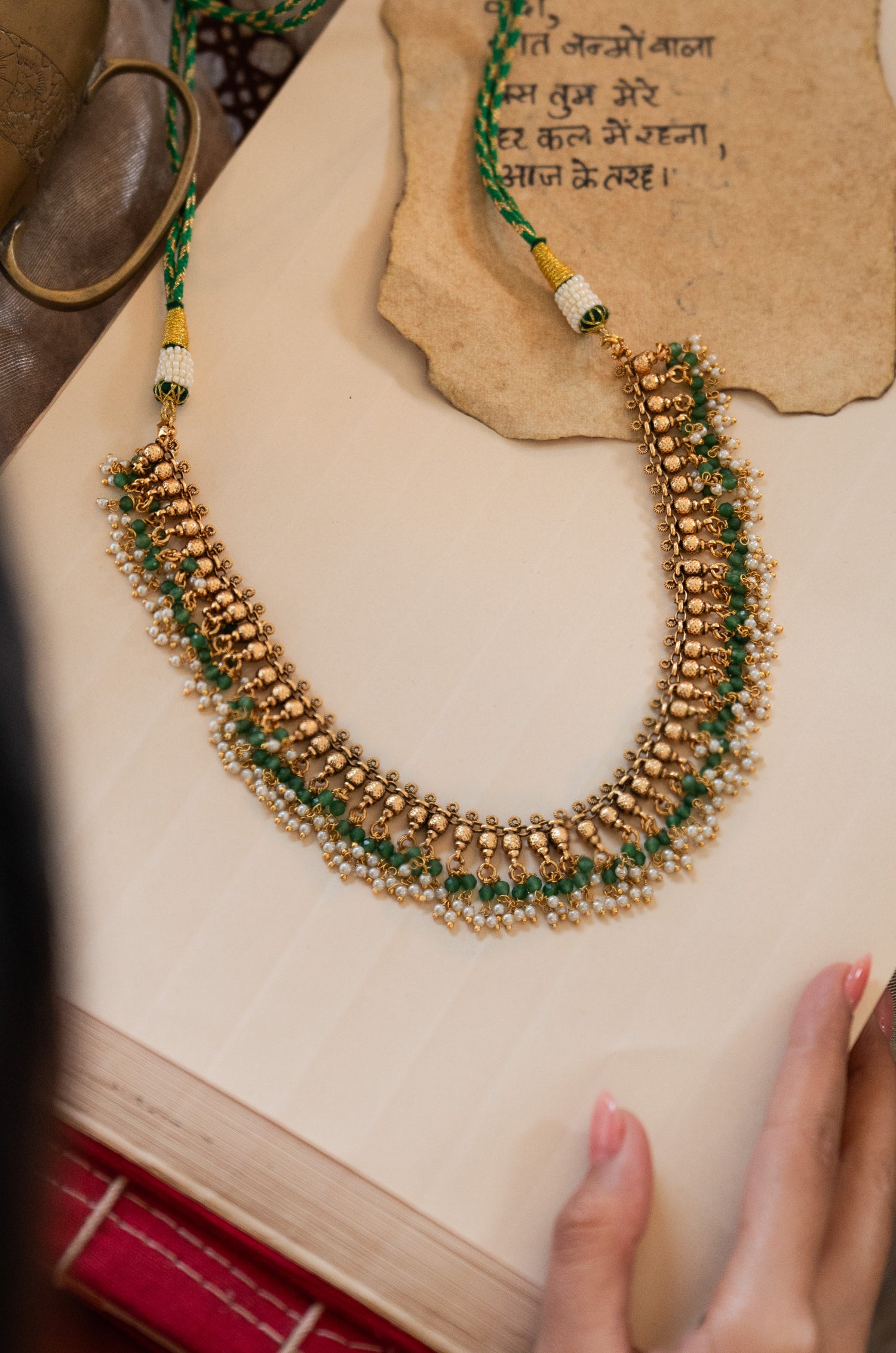 Raila Temple Work Necklace
