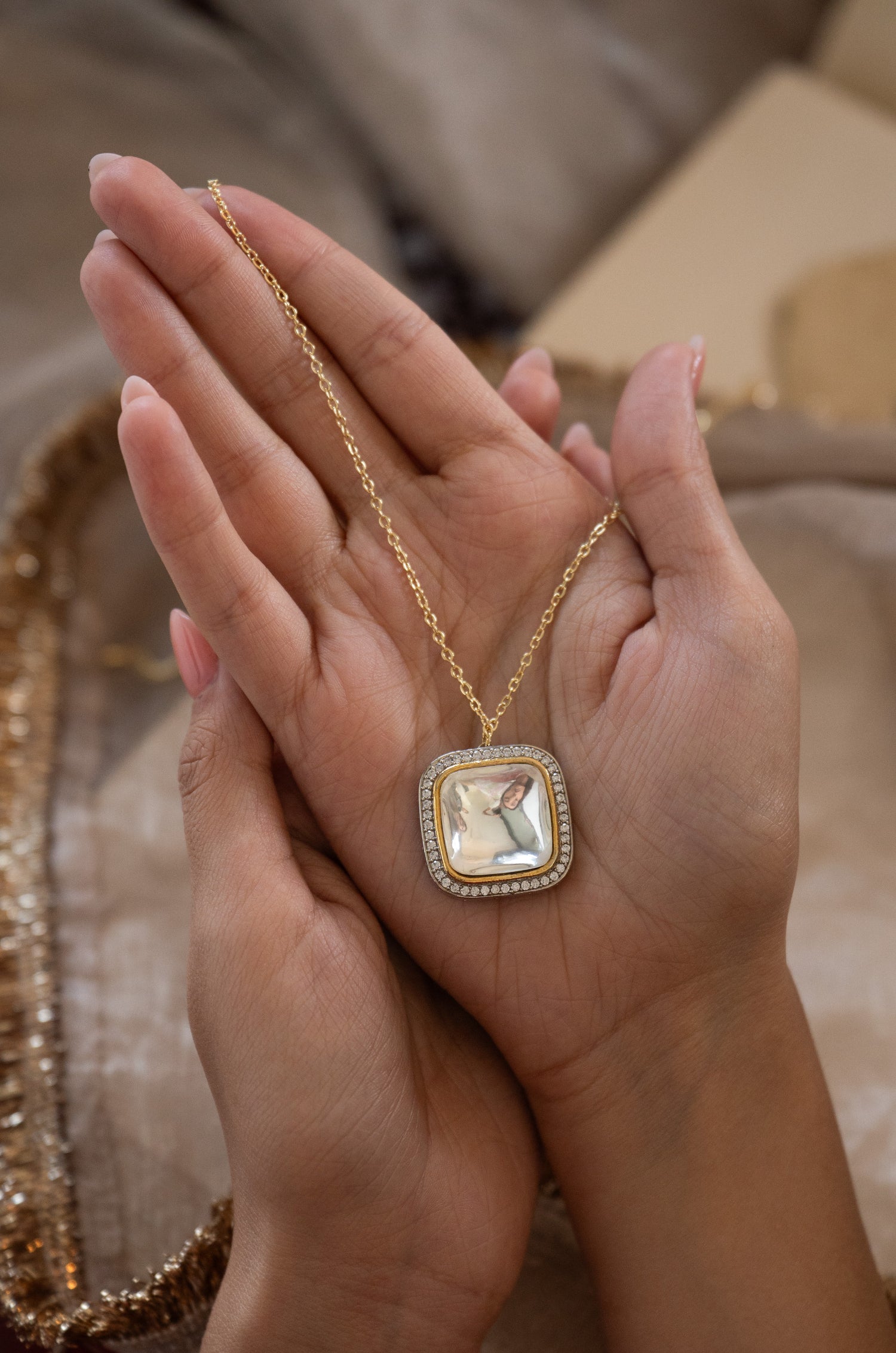 Siyana Polki Pendant