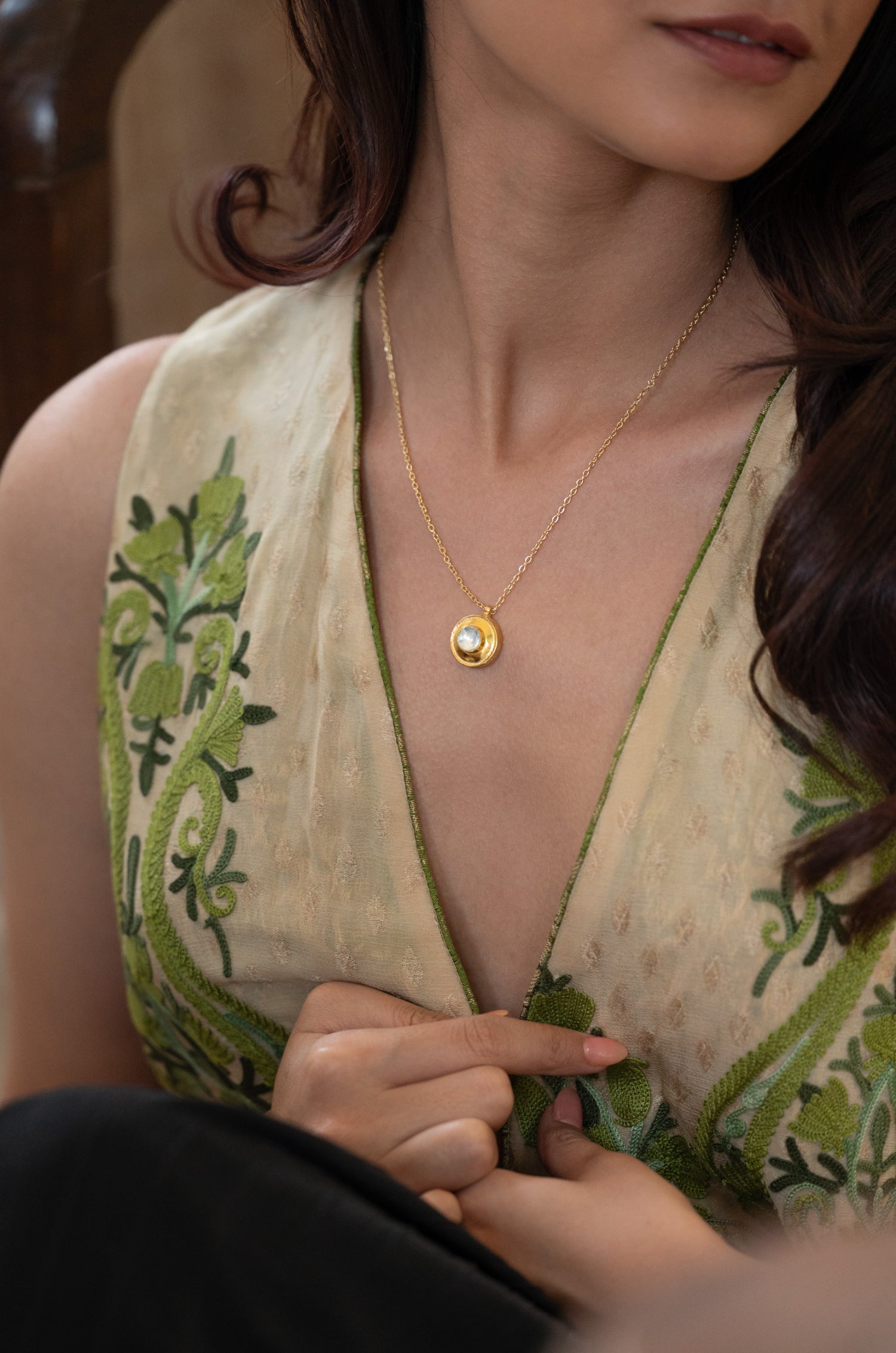 Sana Kundan Pendant