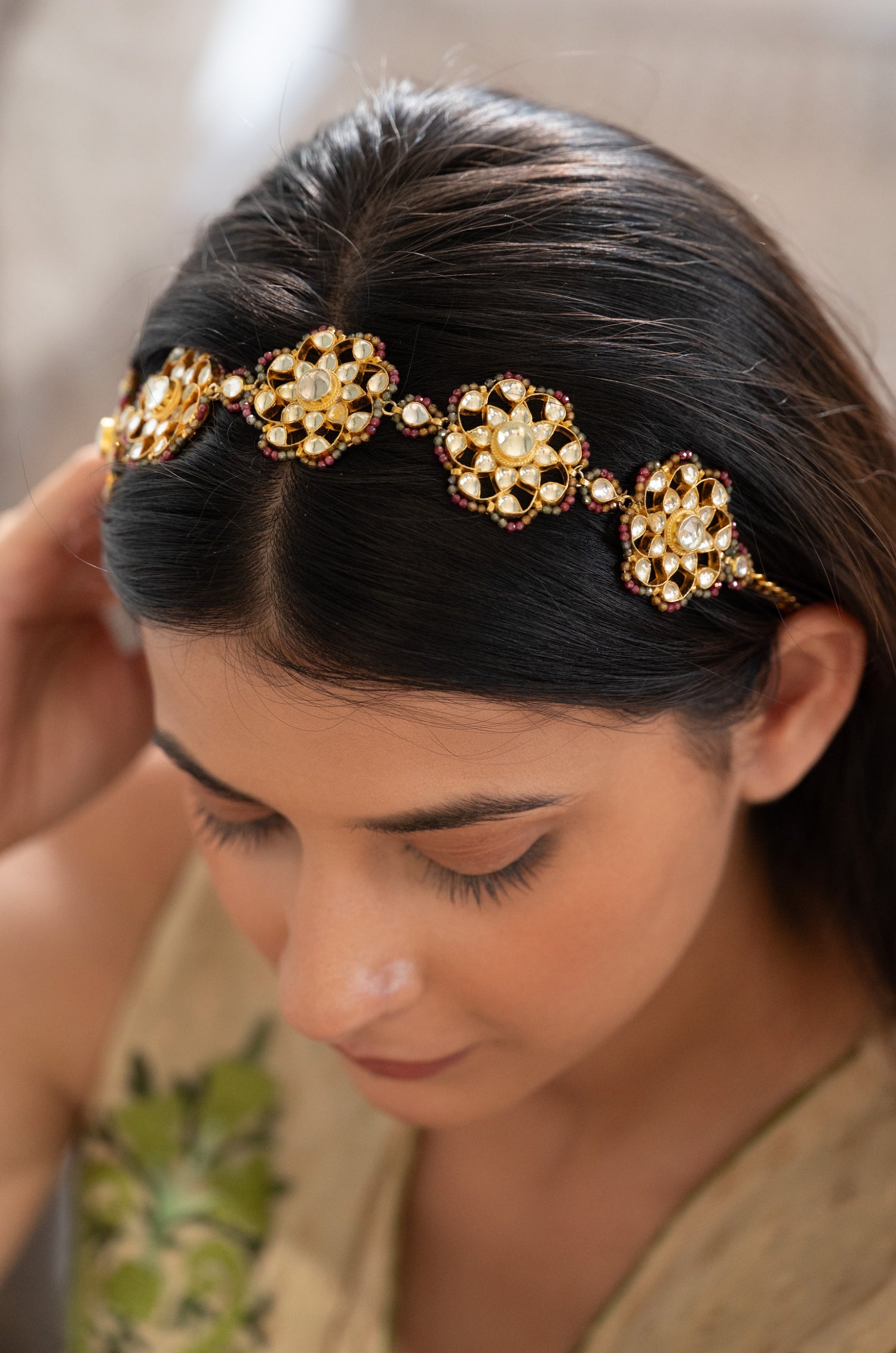 Amara Kundan Headband