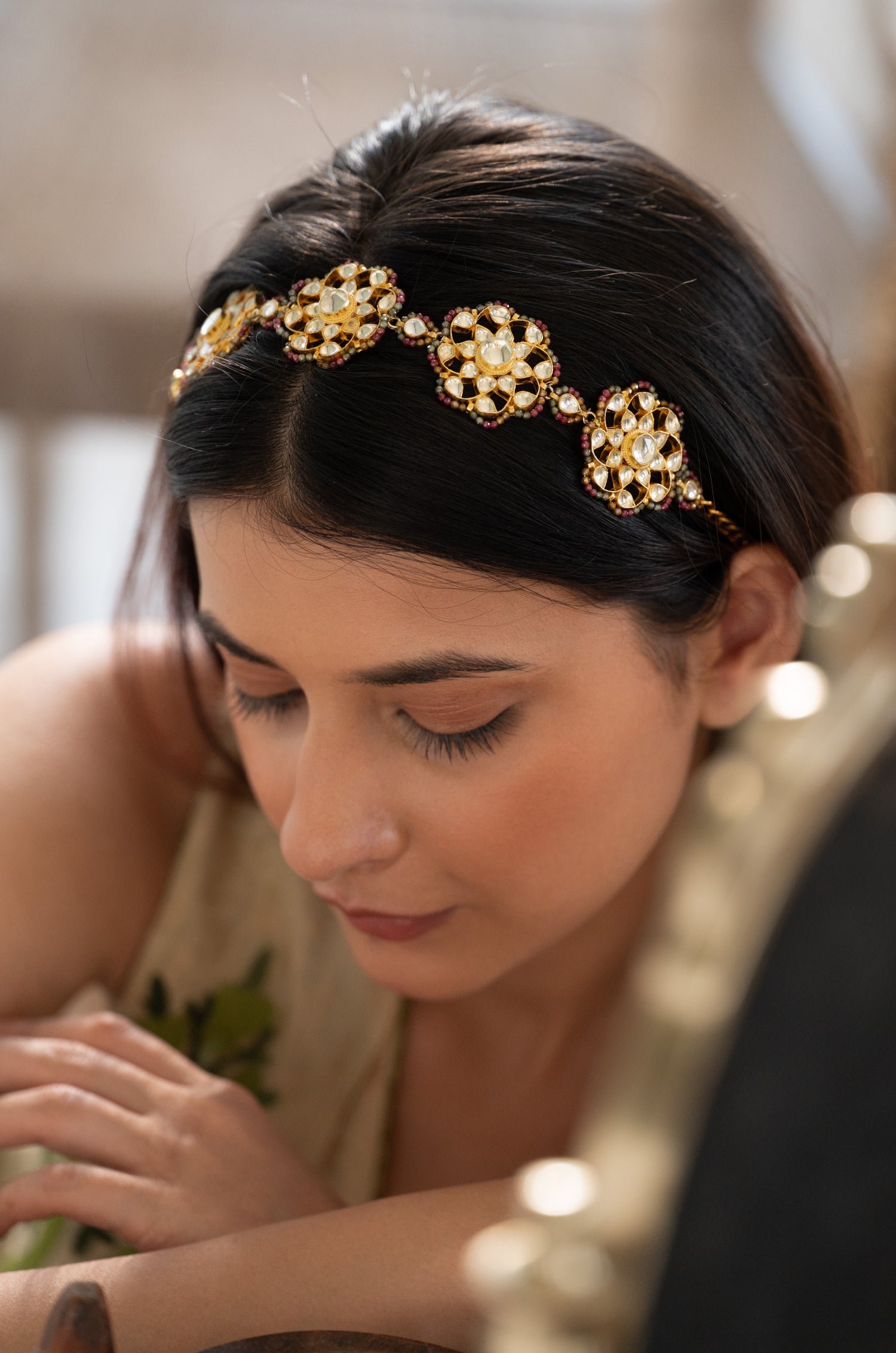 Amara Kundan Headband