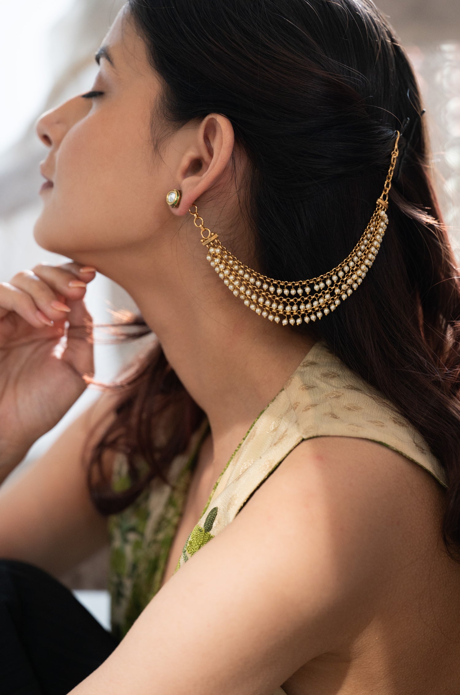 Ishaina Pearl Kaan Chain