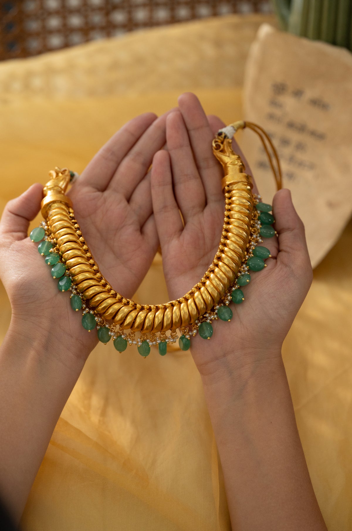 Yash Fine Silver Sutlada Necklace