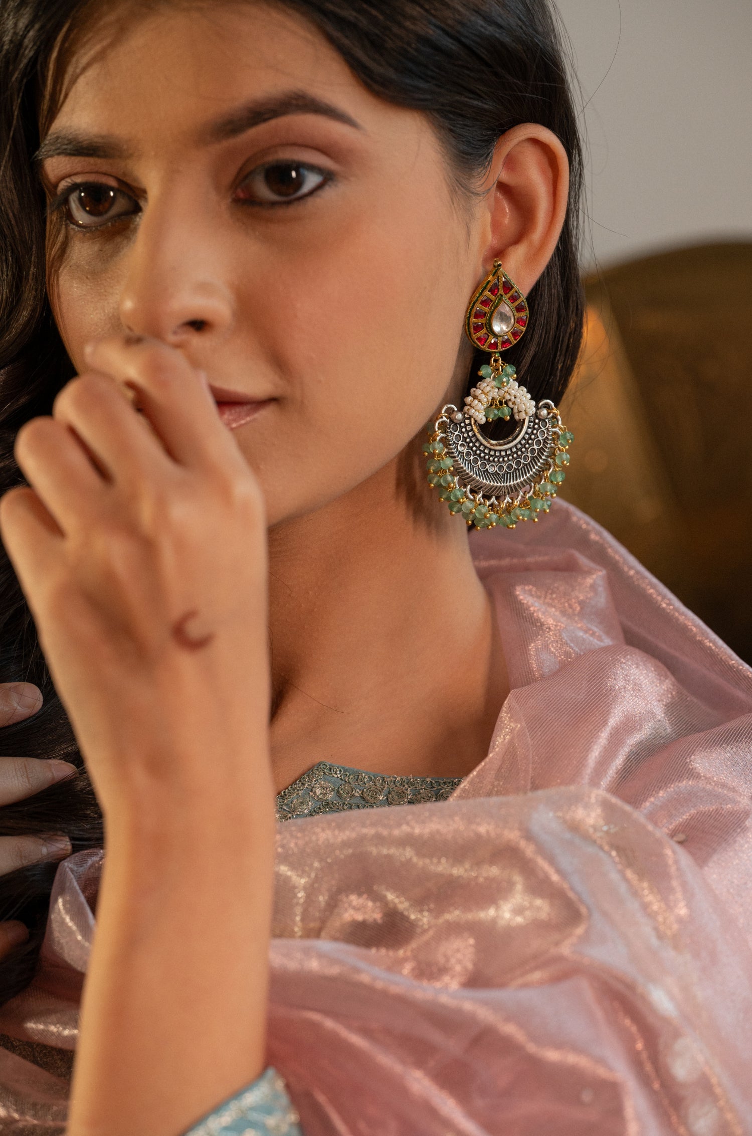 Petunia Antique Earrings