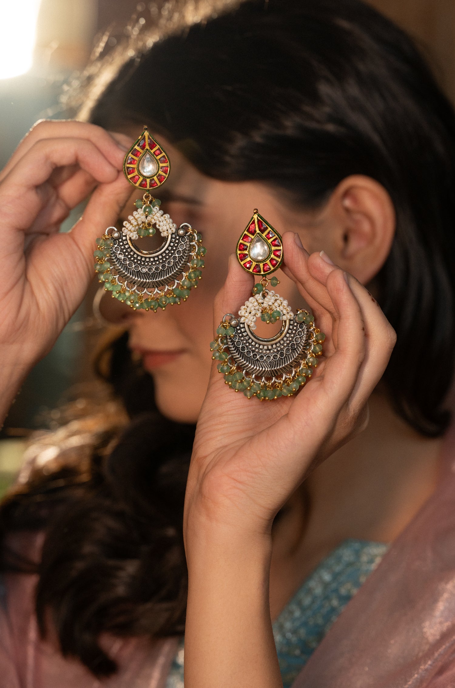 Petunia Antique Earrings