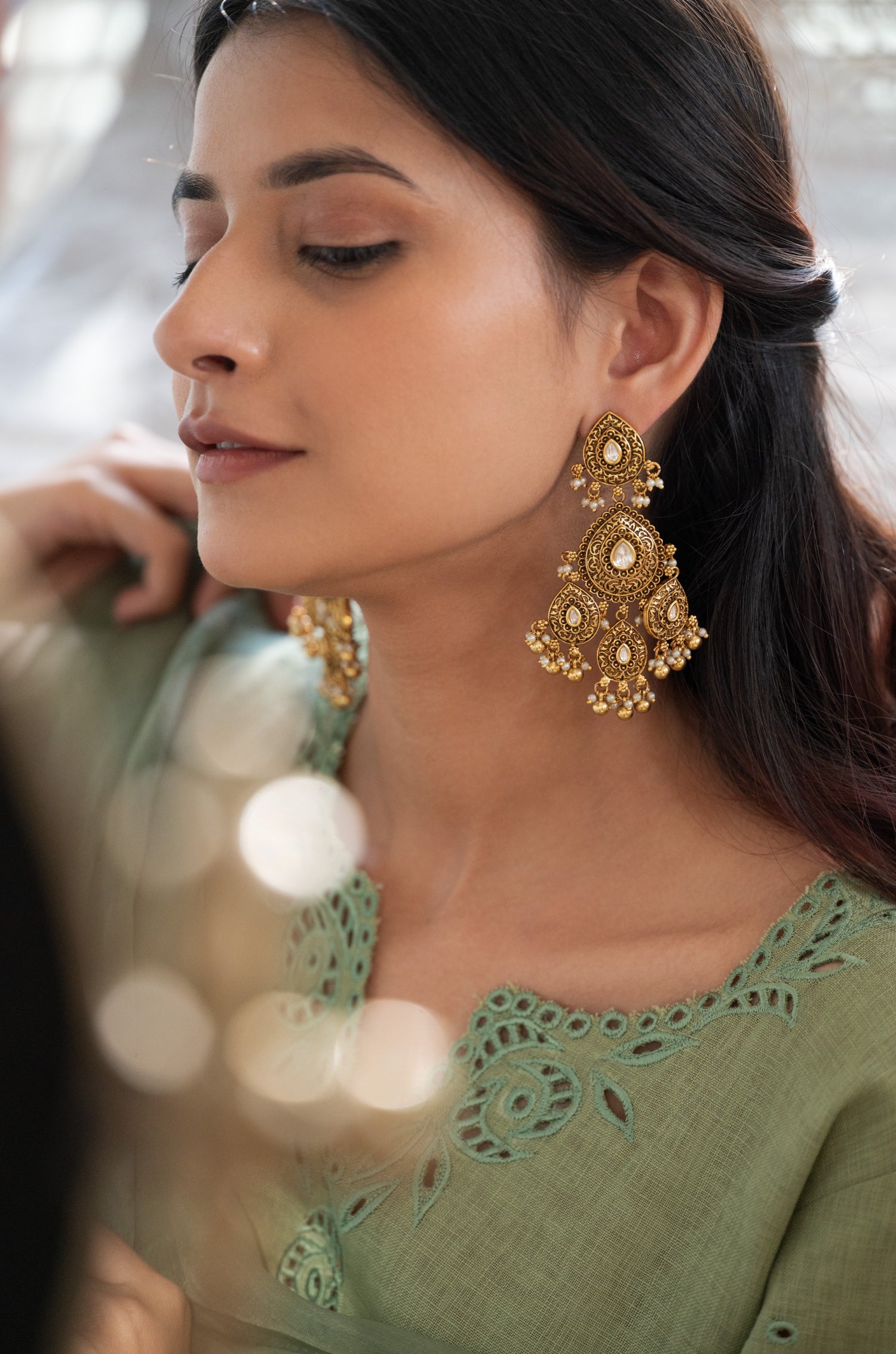 Mira Temple Earrings