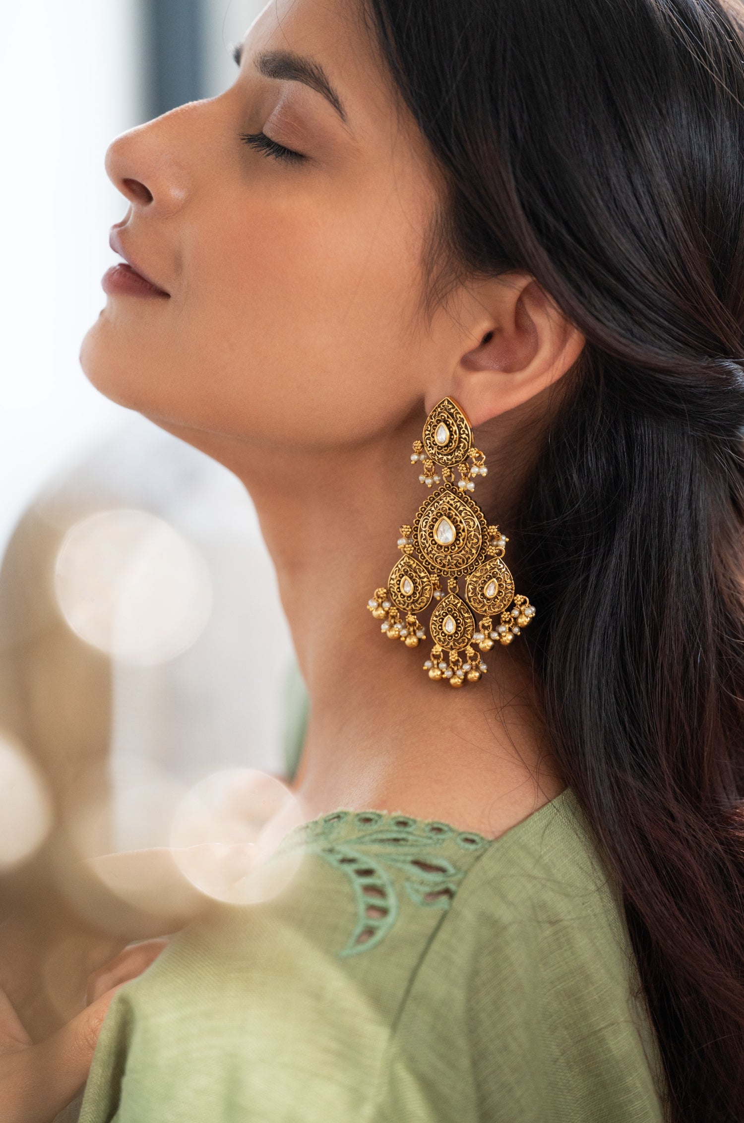 Mira Temple Earrings