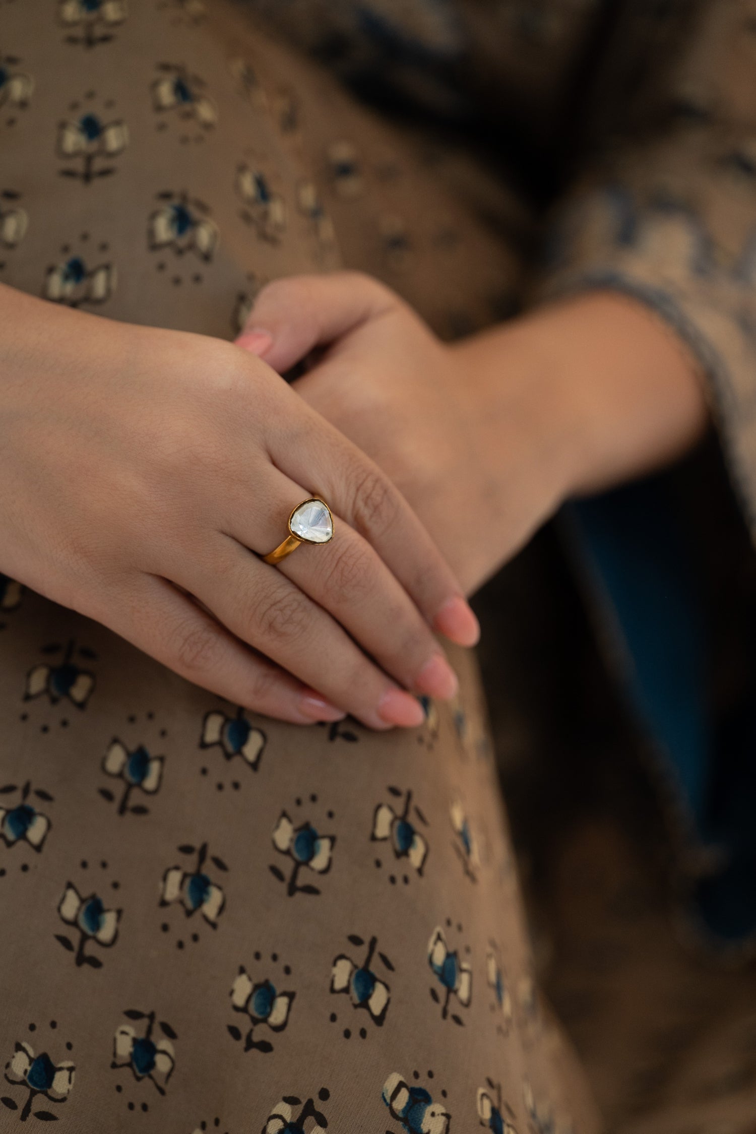 Avina Kundan Ring