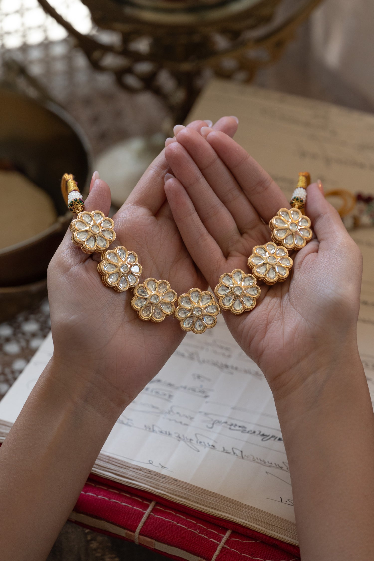 Anizma Kundan Choker Necklace