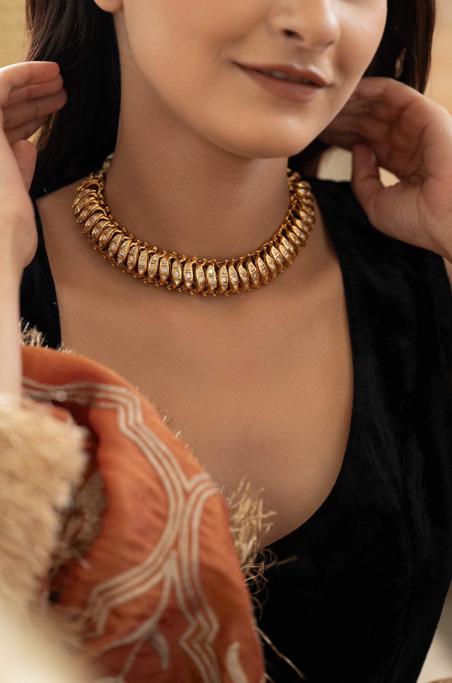 Eshira Polki Sutlada Necklace