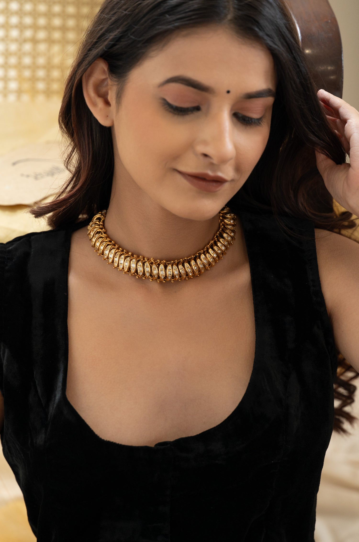 Eshira Polki Sutlada Necklace